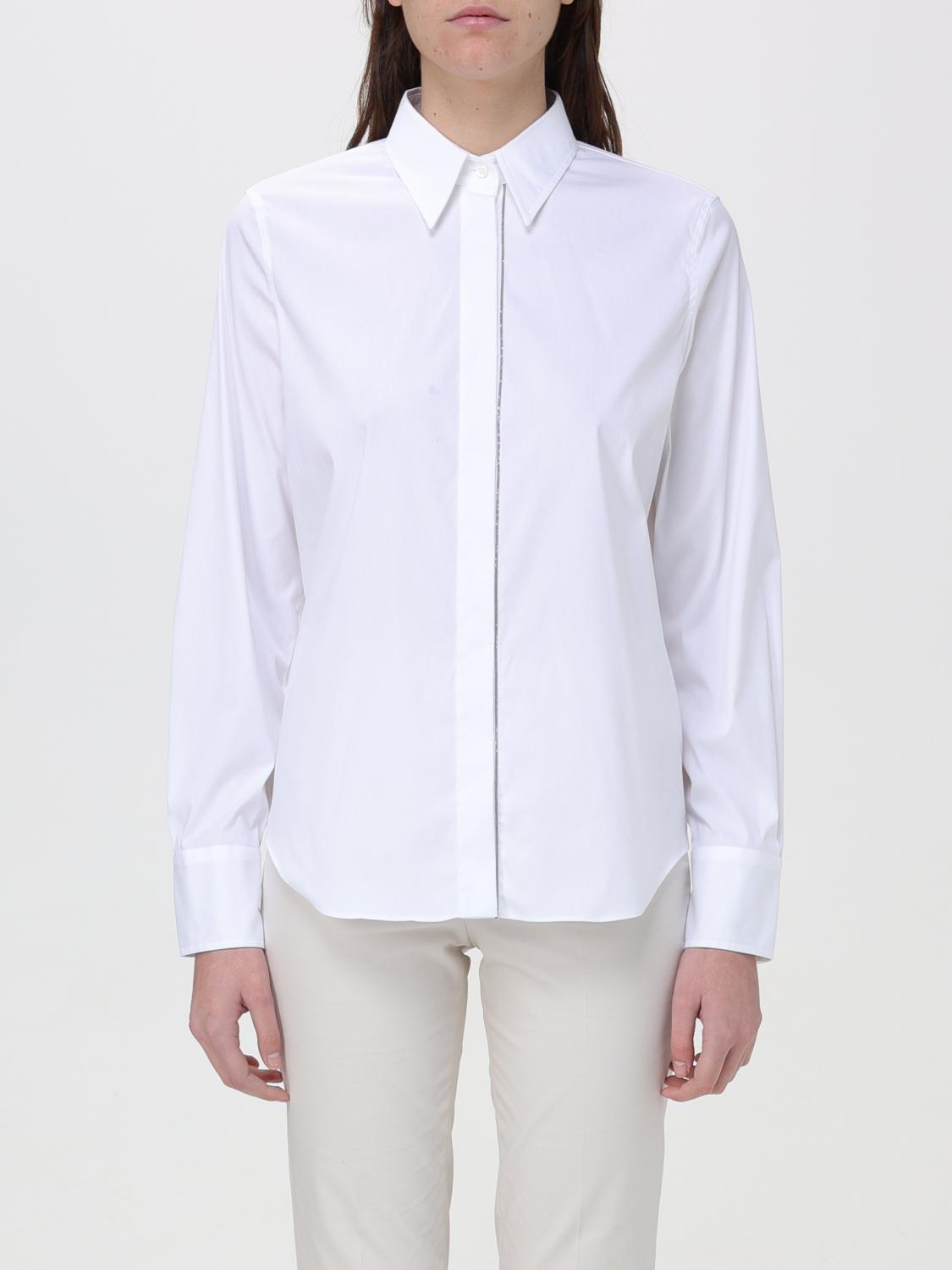 Brunello Cucinelli - Woman - Beige - Shirt