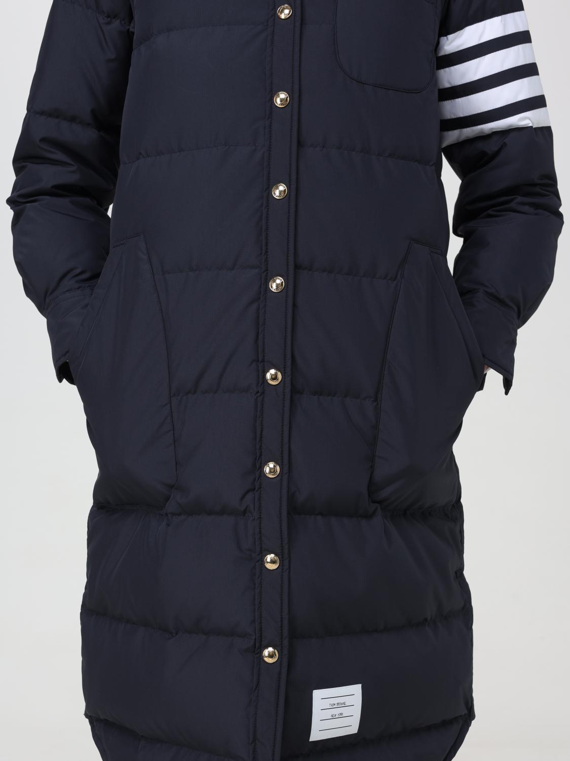 ジャケット THOM BROWNE Woman Jacket Blue FOD025X05222 415 THOM BROWNE: Blazer woman - Blue | Thom Browne jacket