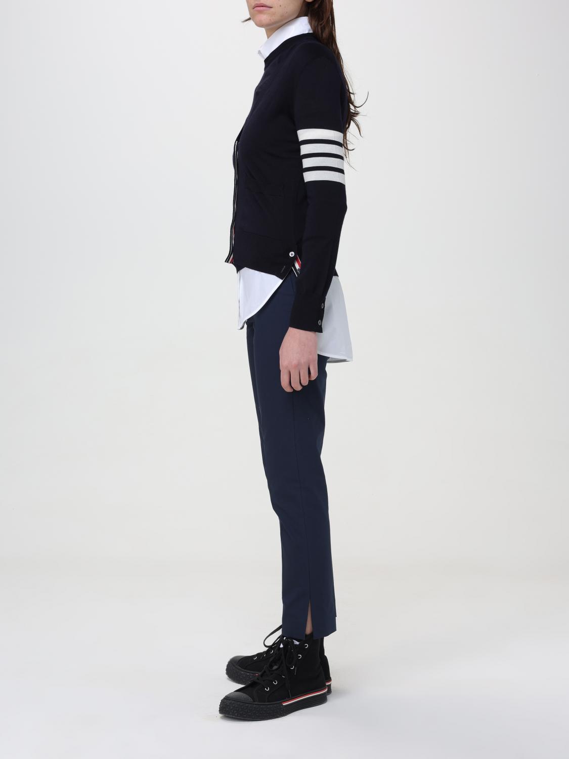 THOM BROWNE CARDIGAN: Cardigan woman Thom Browne, Blue - Img 2