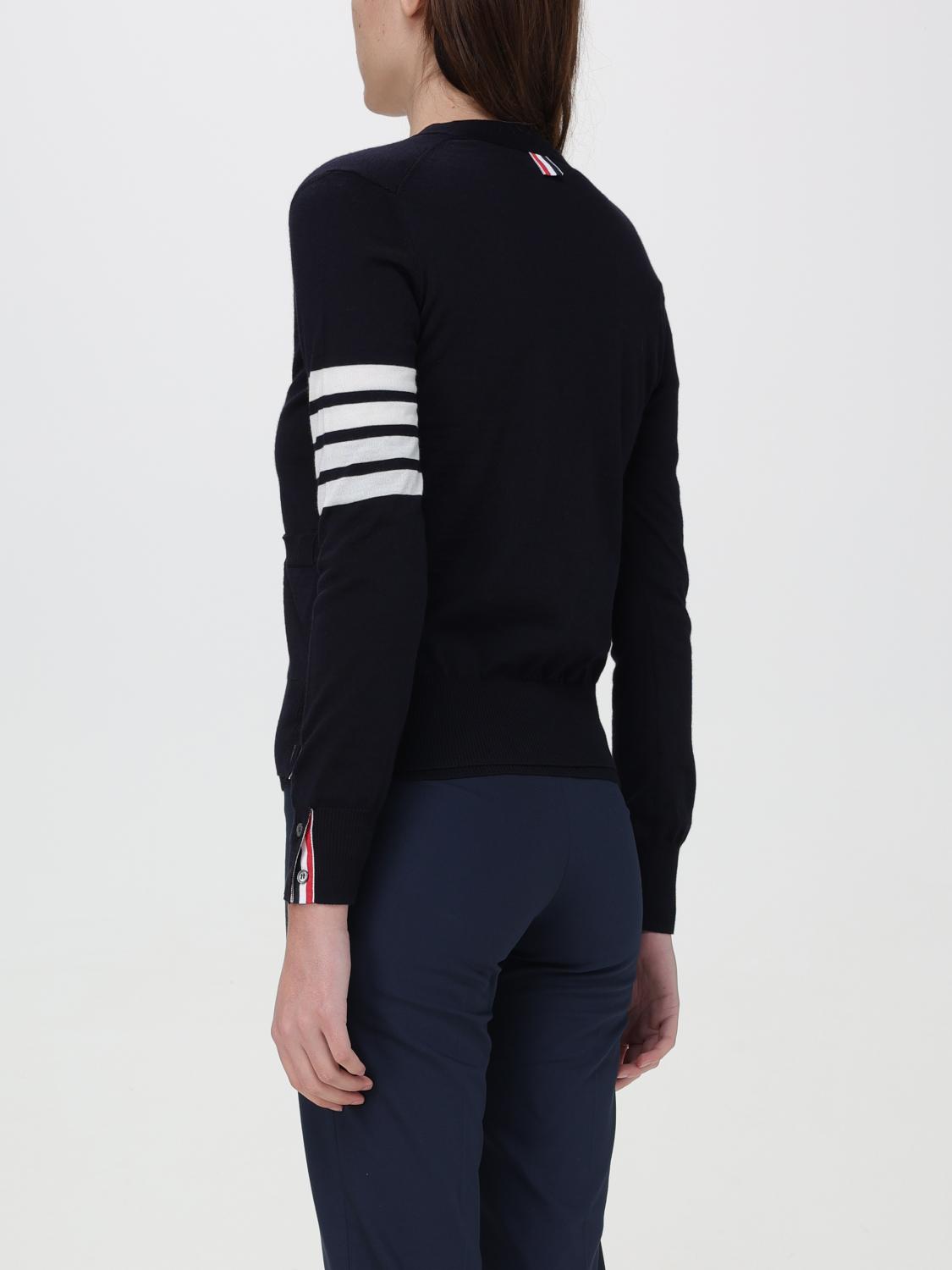 THOM BROWNE CARDIGAN: Cardigan woman Thom Browne, Blue - Img 3