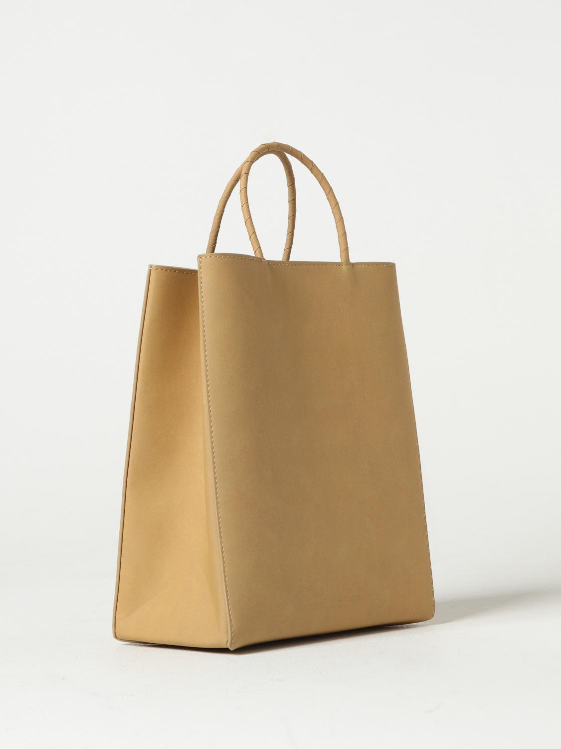 BOTTEGA VENETA: Shoulder bag woman - Beige | Bottega Veneta