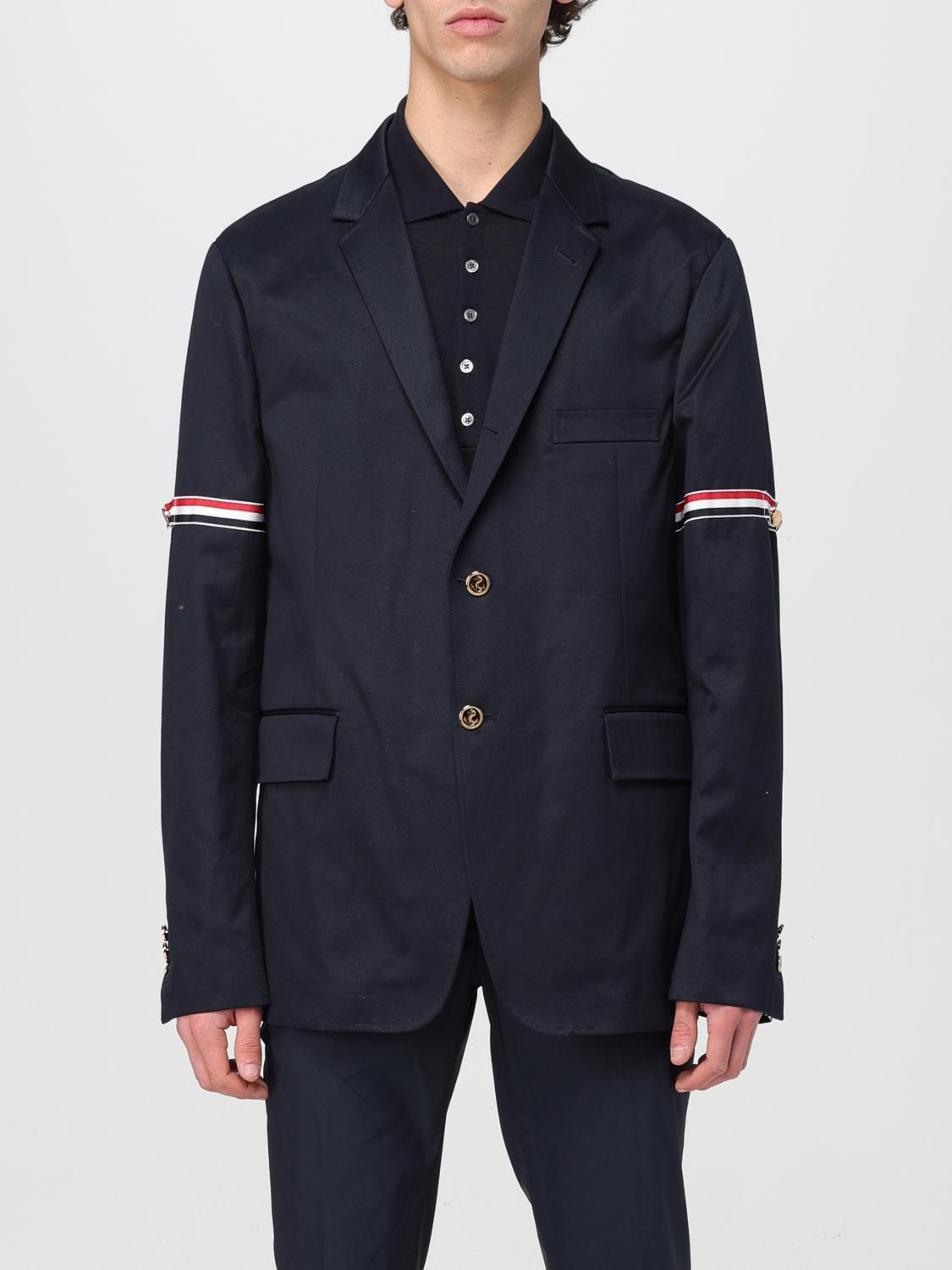 Thom Browne Jacket men - Navy | MJU527A03788 | GIGLIO.COM