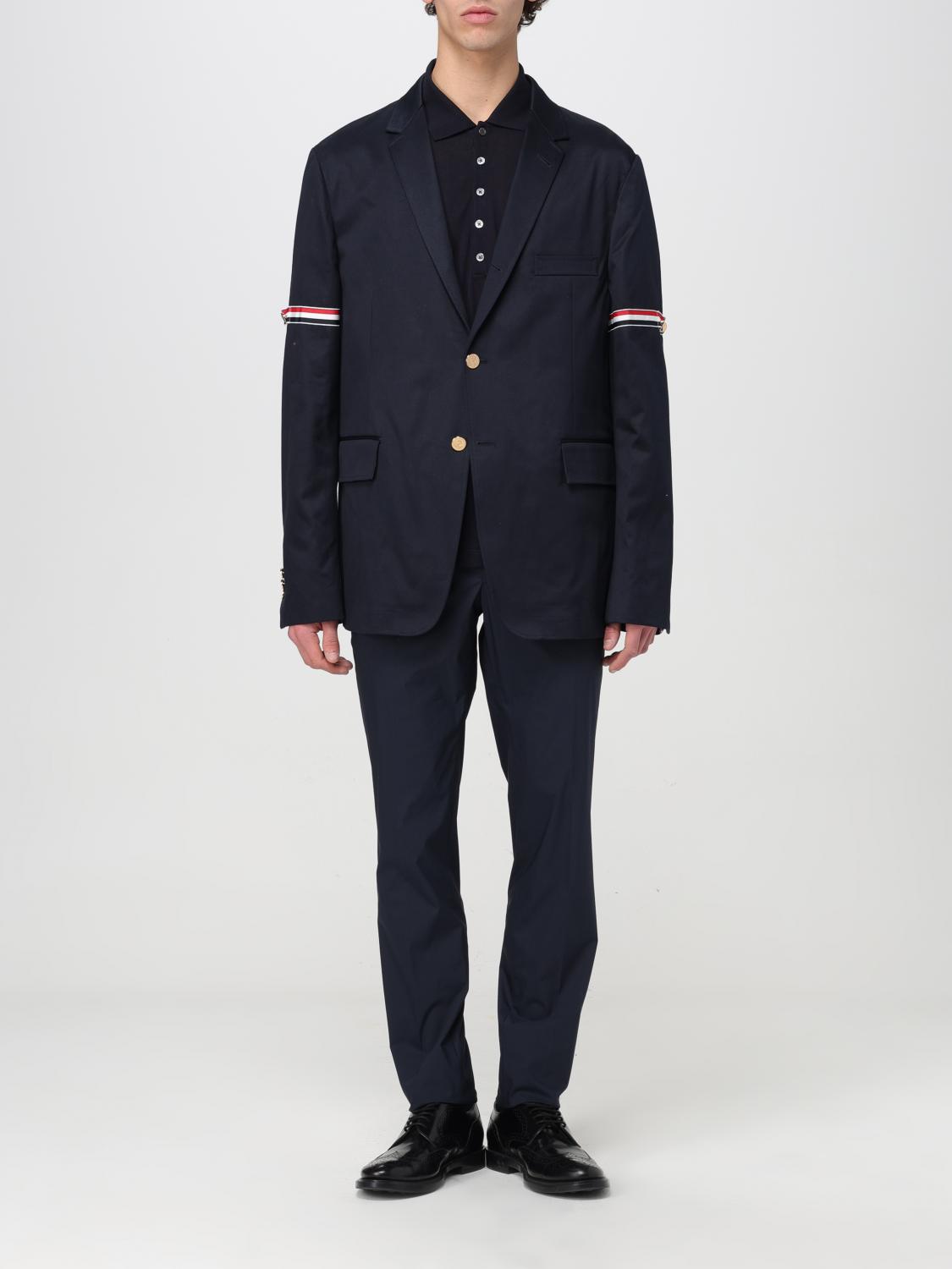 Thom Browne Jacket men - Navy | MJU527A03788 | GIGLIO.COM
