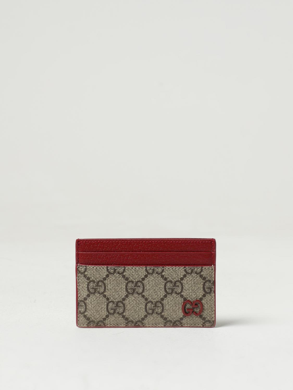 GUCCI WALLET: Wallet men Gucci, Red - Img 1