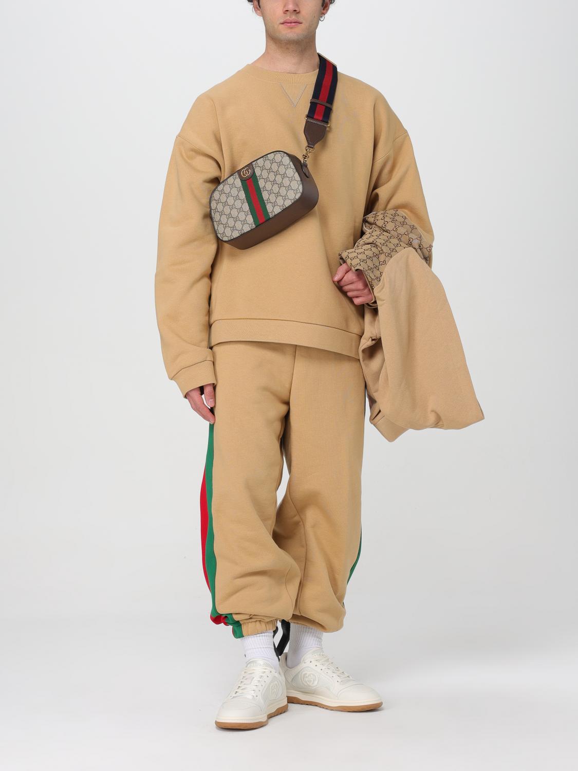 Gucci Pants men - Camel | 768451XJF3W | GIGLIO.COM