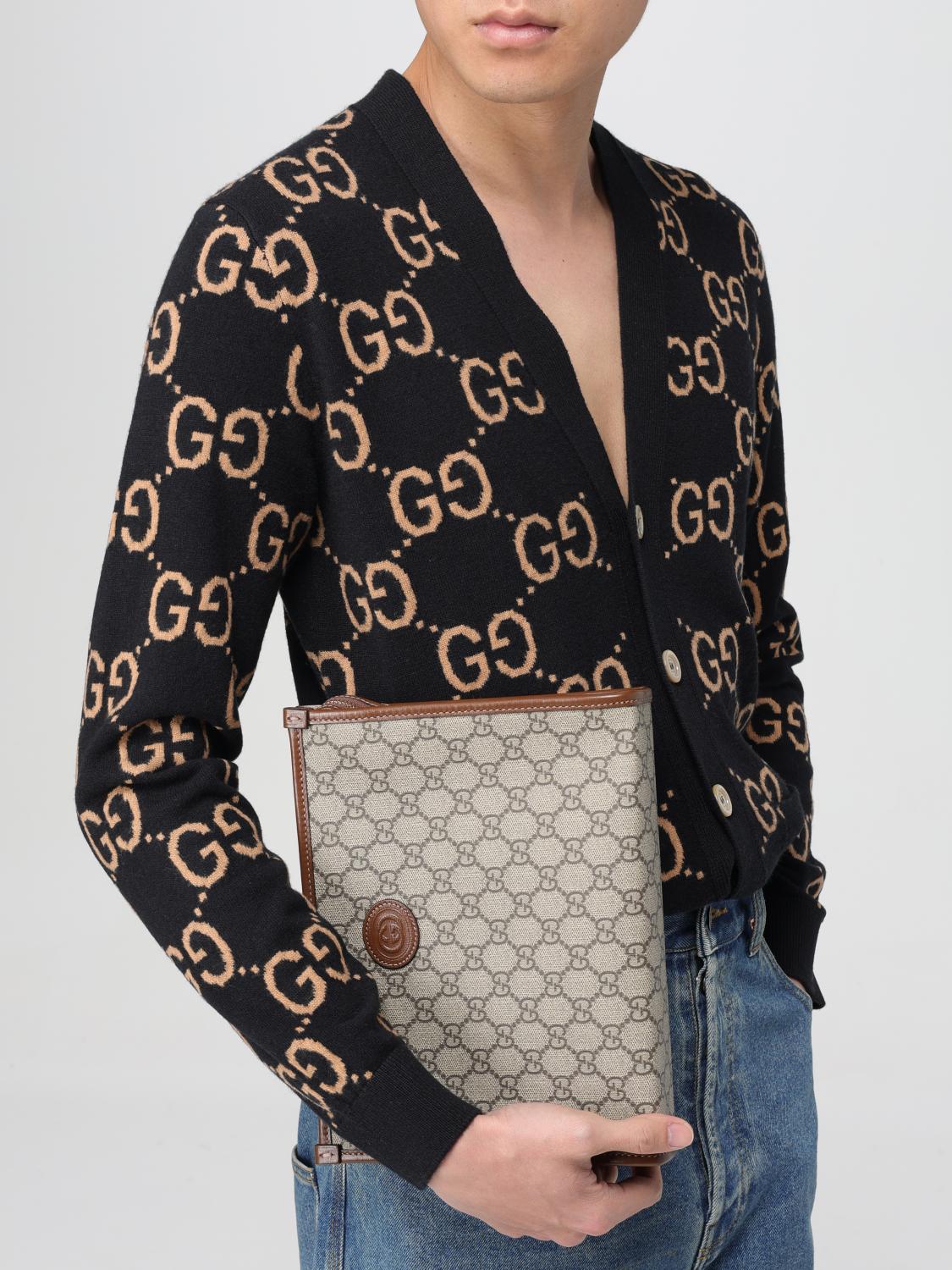 GUCCI BRIEFCASE: Bags men Gucci, Beige - Img 2