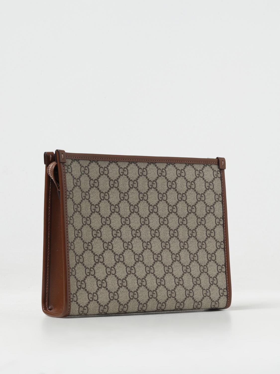GUCCI BRIEFCASE: Bags men Gucci, Beige - Img 3