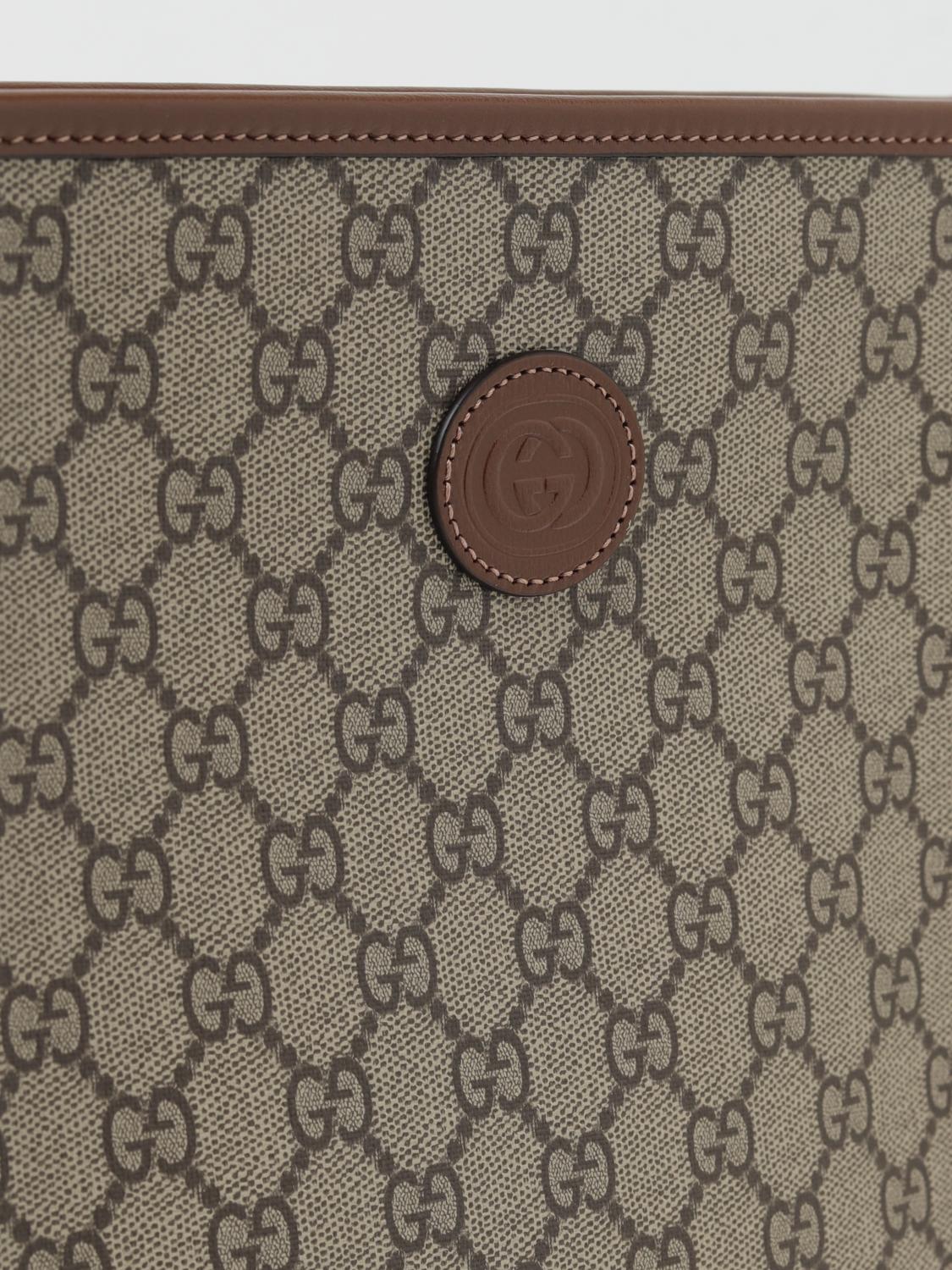 GUCCI BRIEFCASE: Bags men Gucci, Beige - Img 4
