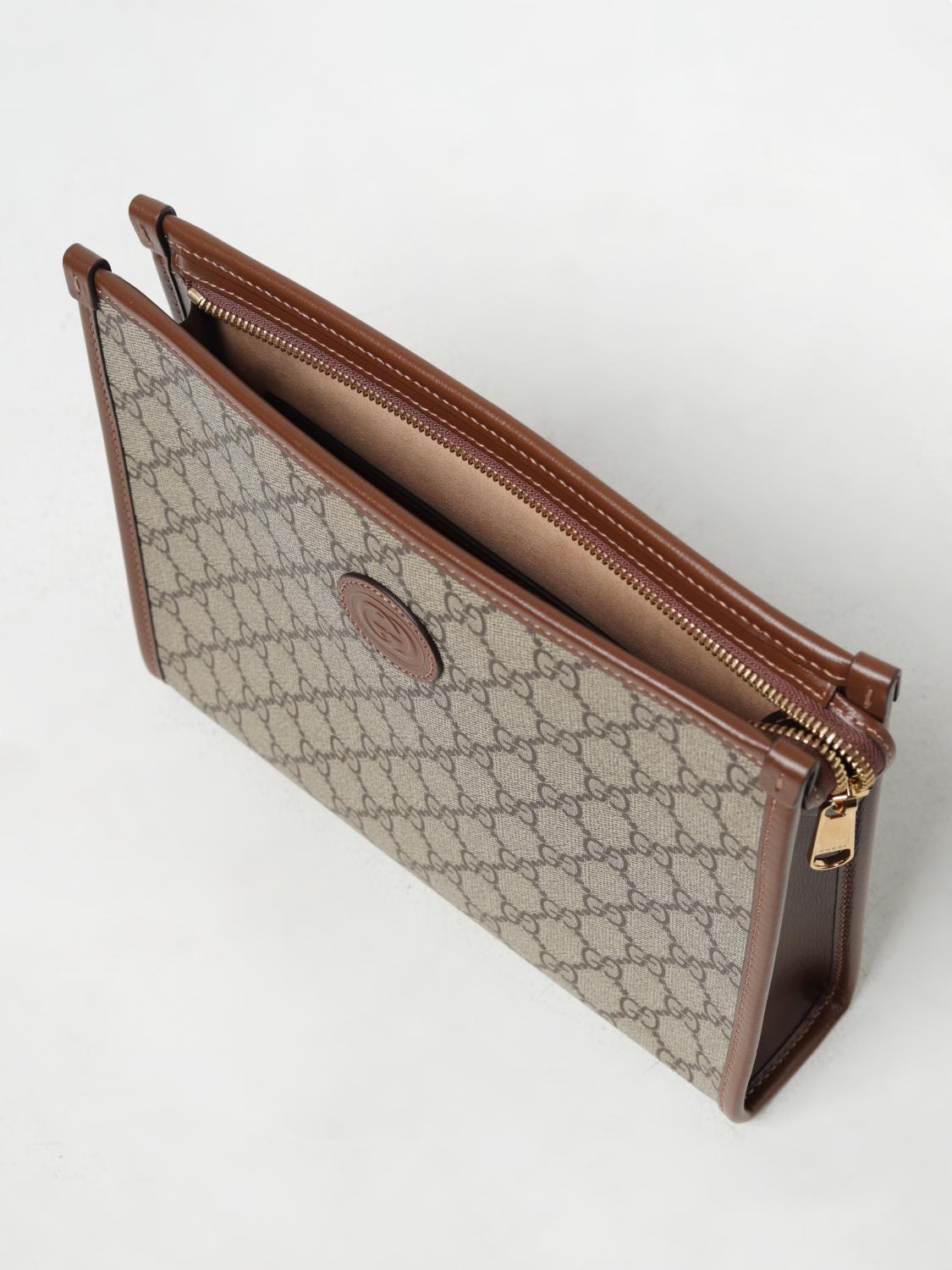 GUCCI BRIEFCASE: Bags men Gucci, Beige - Img 5