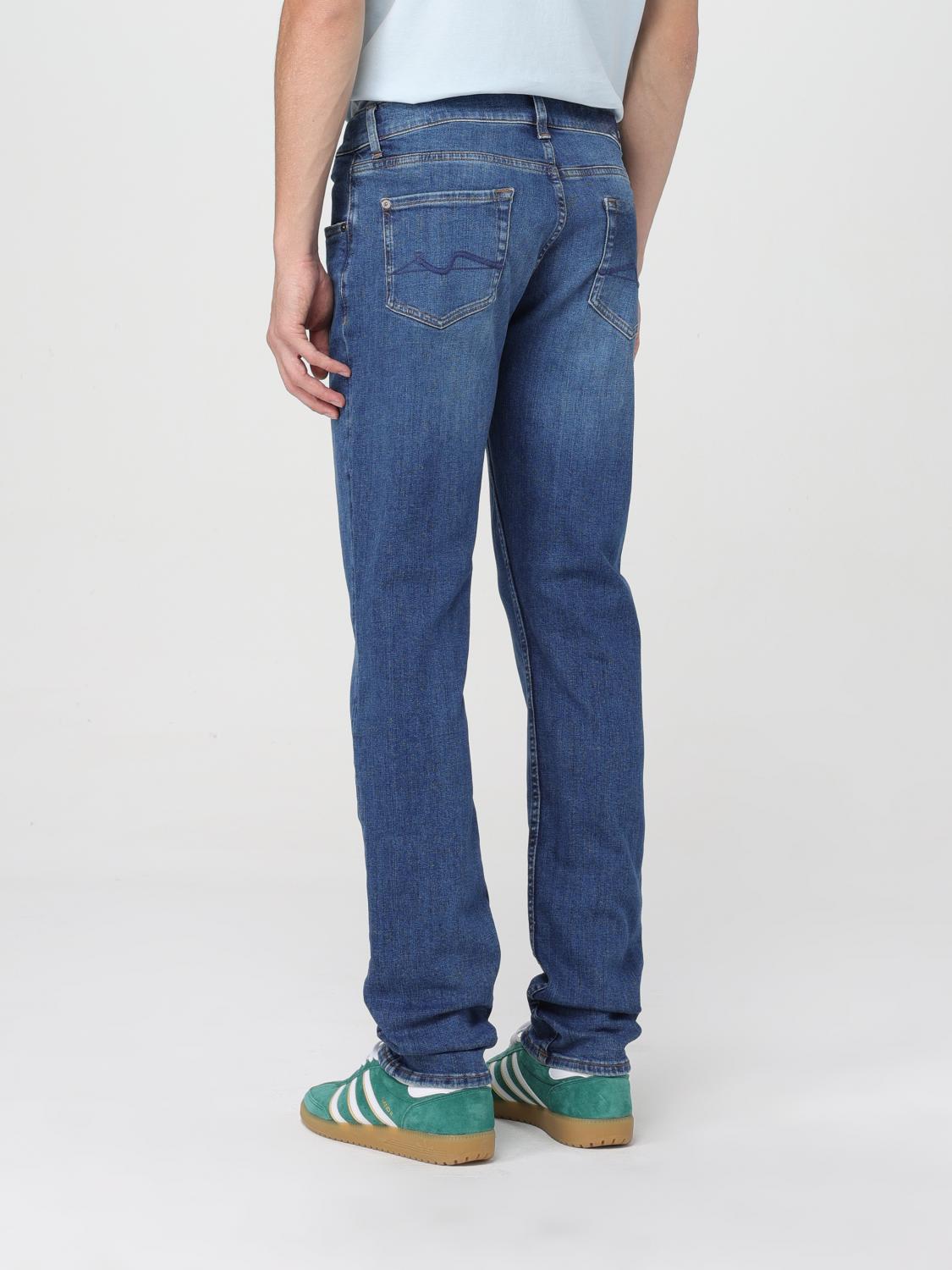7 FOR ALL MANKIND JEANS: Jeans hombre 7 For All Mankind, Azul Oscuro - Img 2