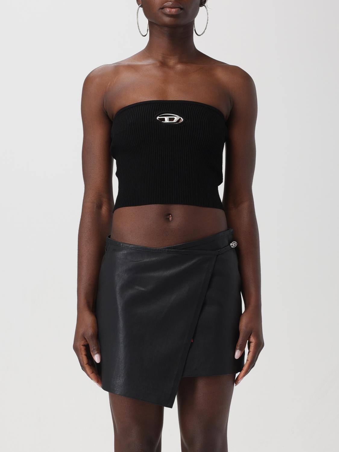 DIESEL TOP: Top mujer Diesel, Negro - Img 1