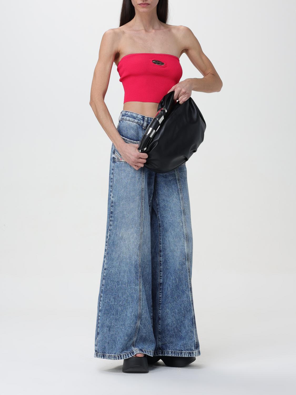 DIESEL TOP: Top mujer Diesel, Fucsia - Img 2