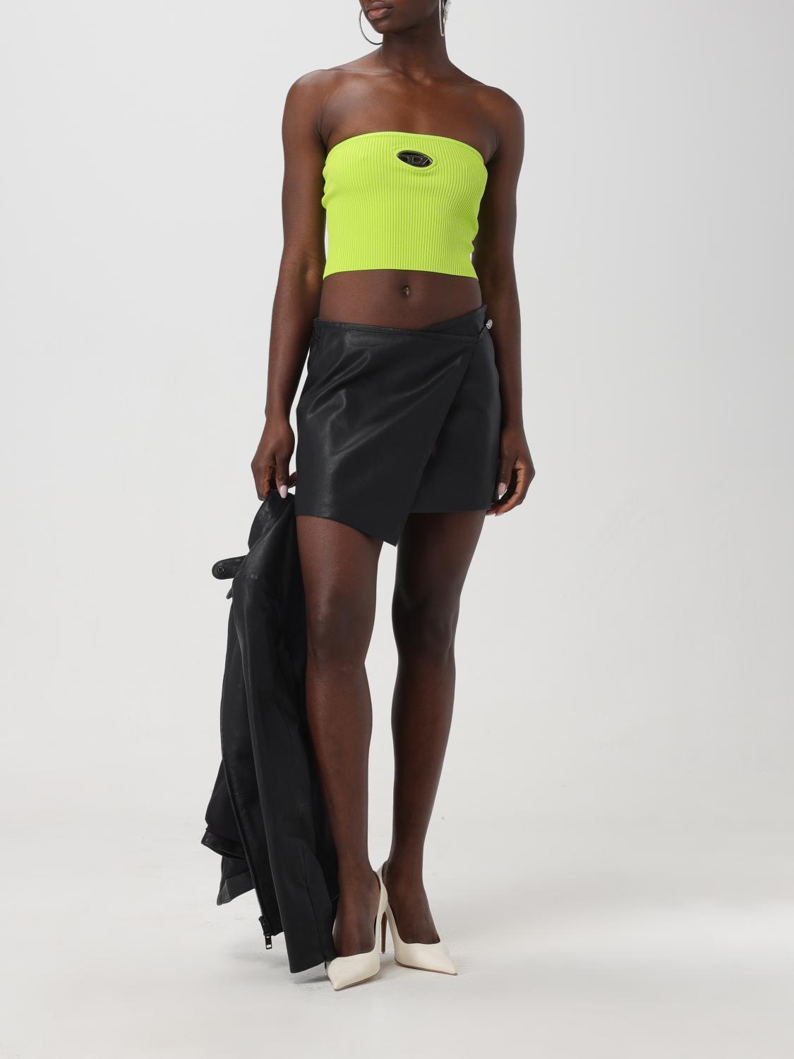 DIESEL TOP: Top mujer Diesel, Verde - Img 2