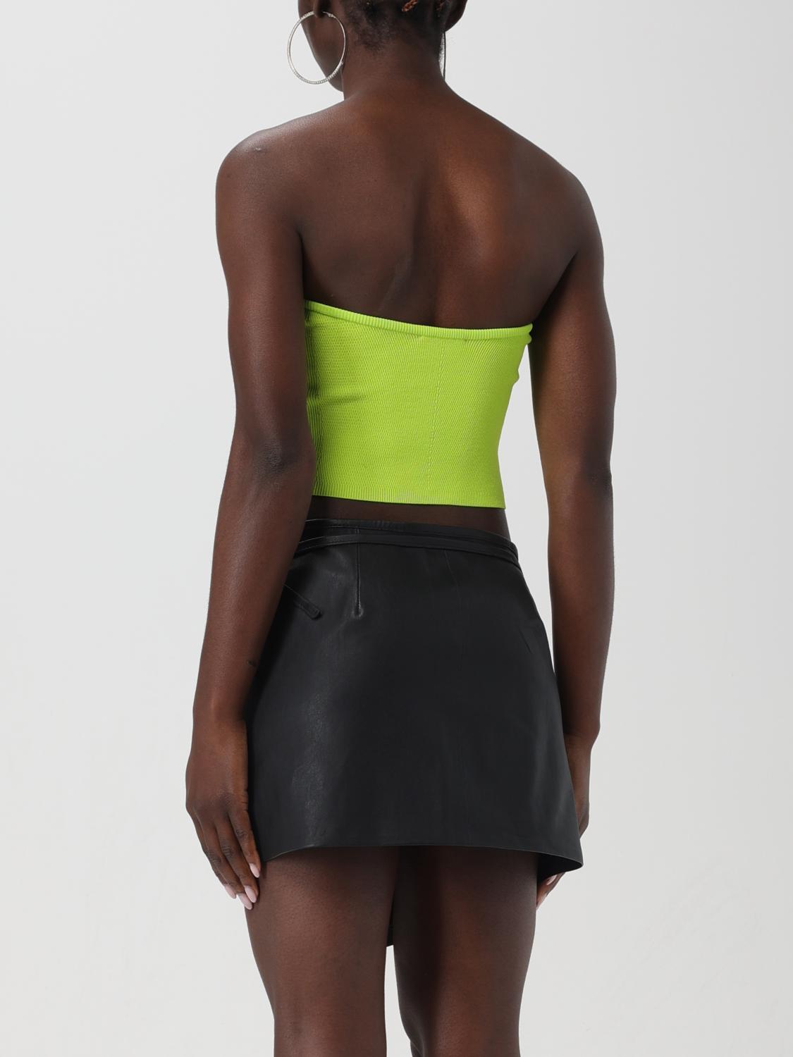 DIESEL TOP: Top mujer Diesel, Verde - Img 3