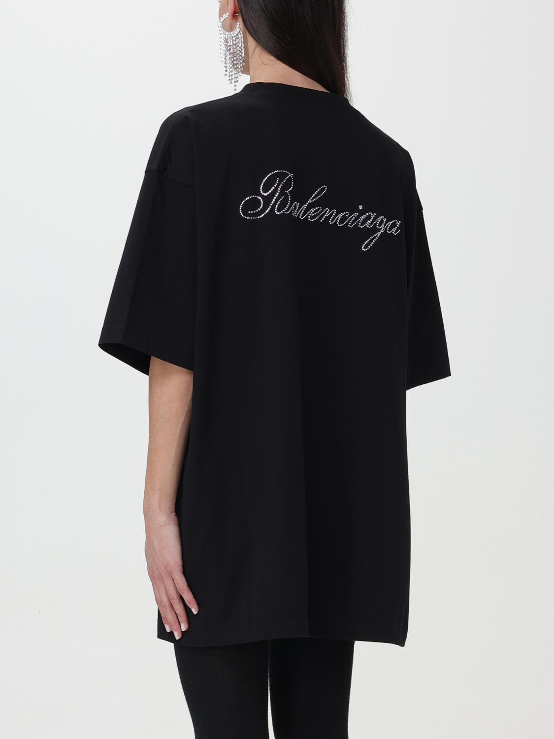 Balenciaga Tシャツ レディース - ブラック | 641655TPVP7 | GIGLIO.COM