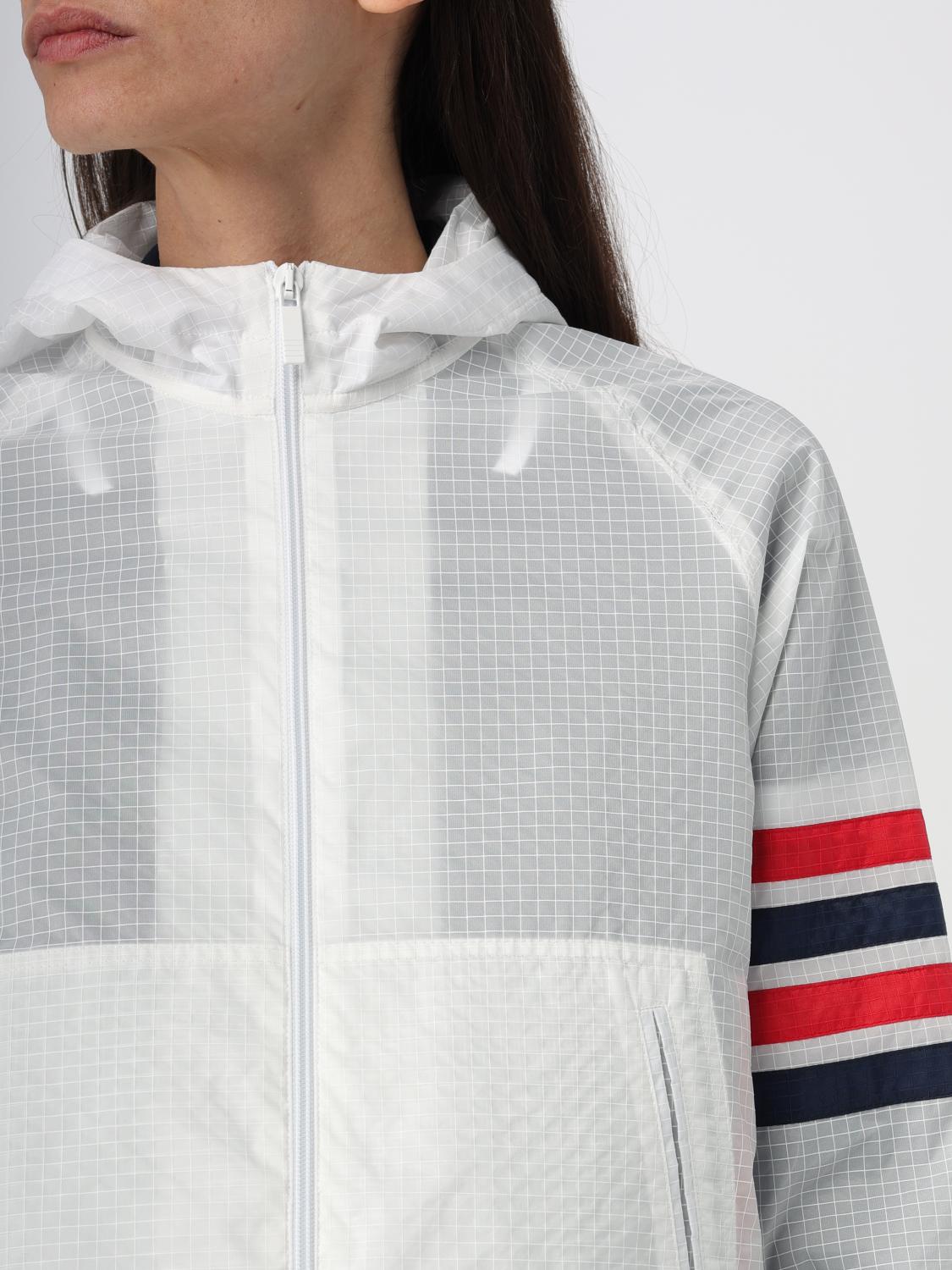 THOM BROWNE: Jacket woman - White | Thom Browne jacket