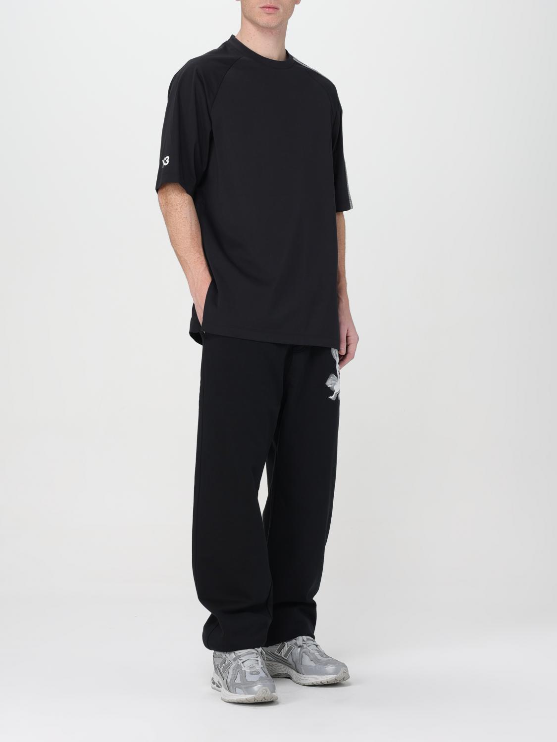 Y-3 T-SHIRT: T-shirt men Y-3, Black - Img 2