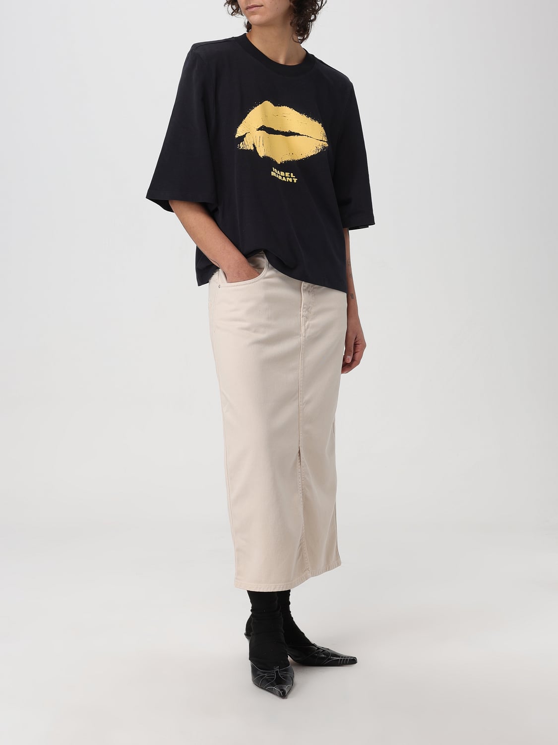 ISABEL MARANT ROCK: Rock damen Isabel Marant, Ecru - Img 2