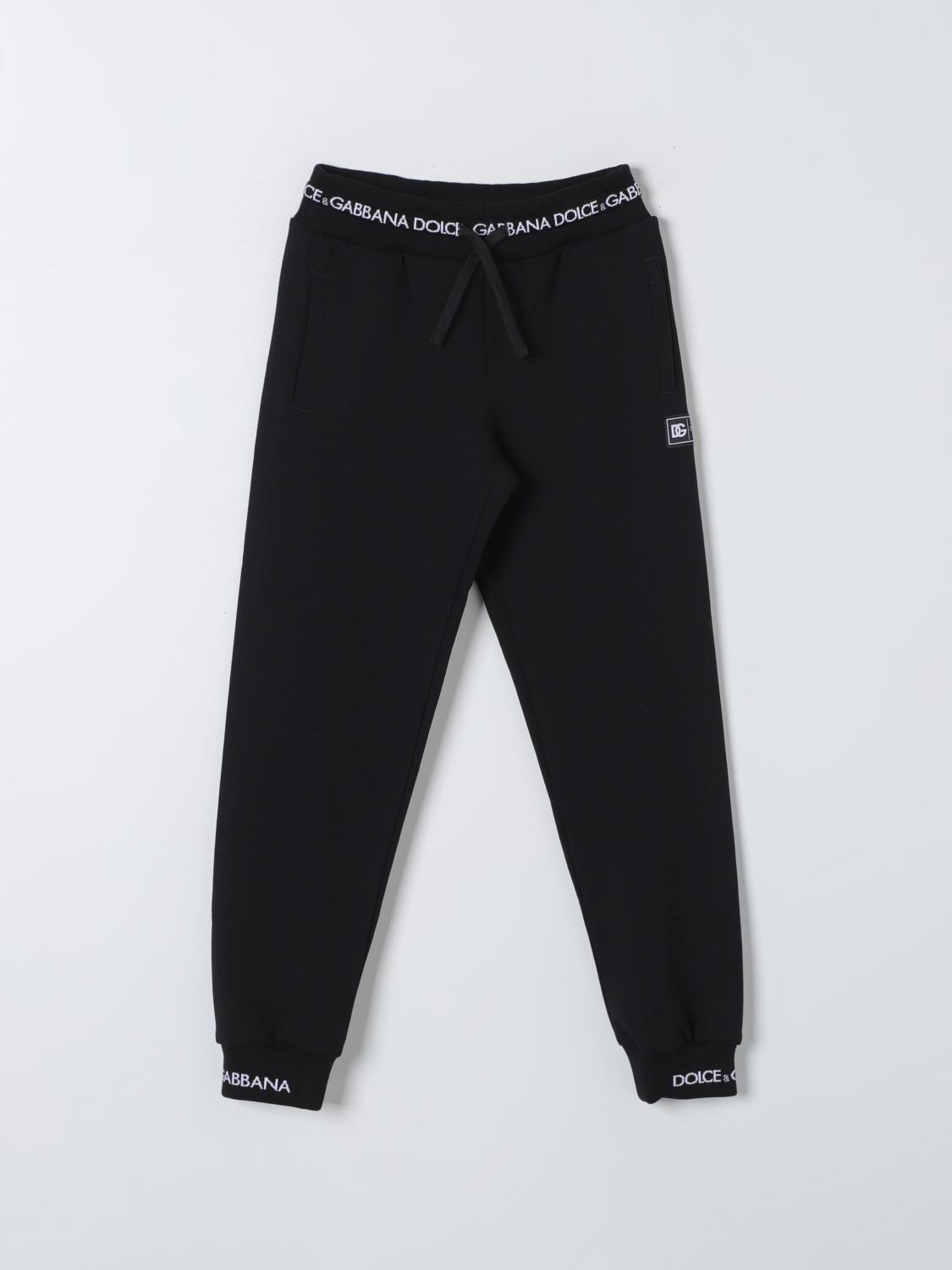 DOLCE & GABBANA HOSE: Hose kinder Dolce & Gabbana, Schwarz - Img 1