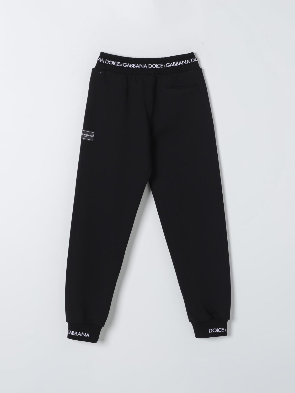 DOLCE & GABBANA HOSE: Hose kinder Dolce & Gabbana, Schwarz - Img 2