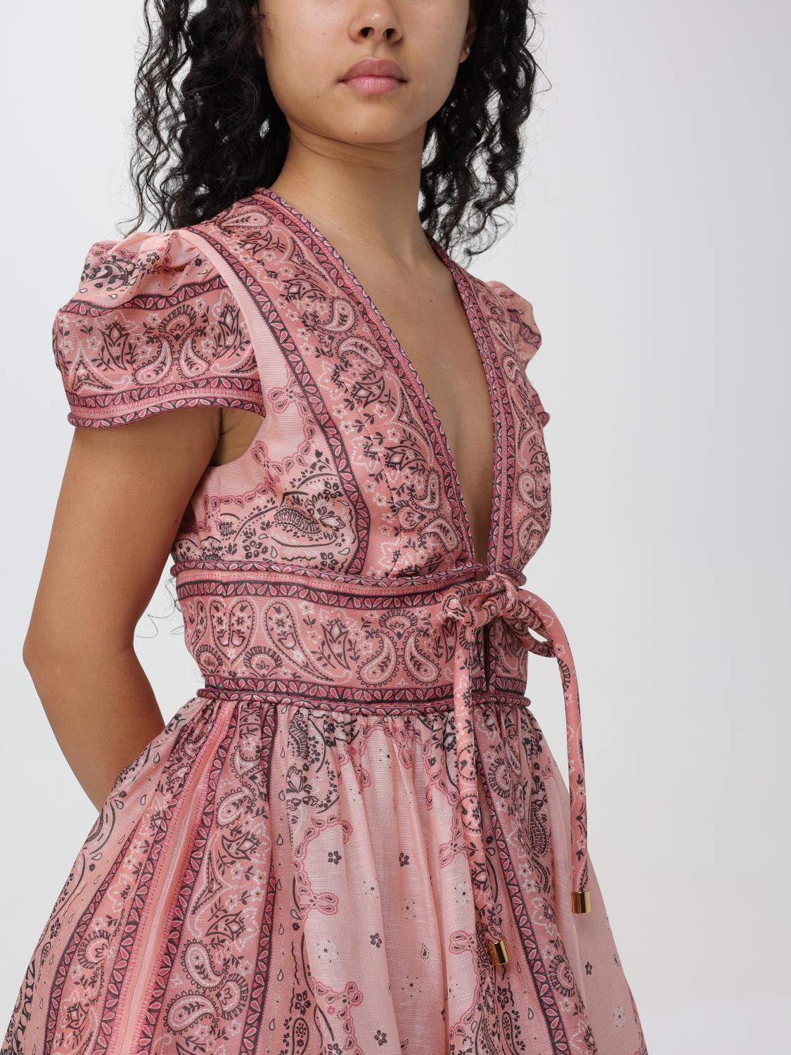 Dress woman Zimmermann - Pink Dress woman Zimmermann - Pink