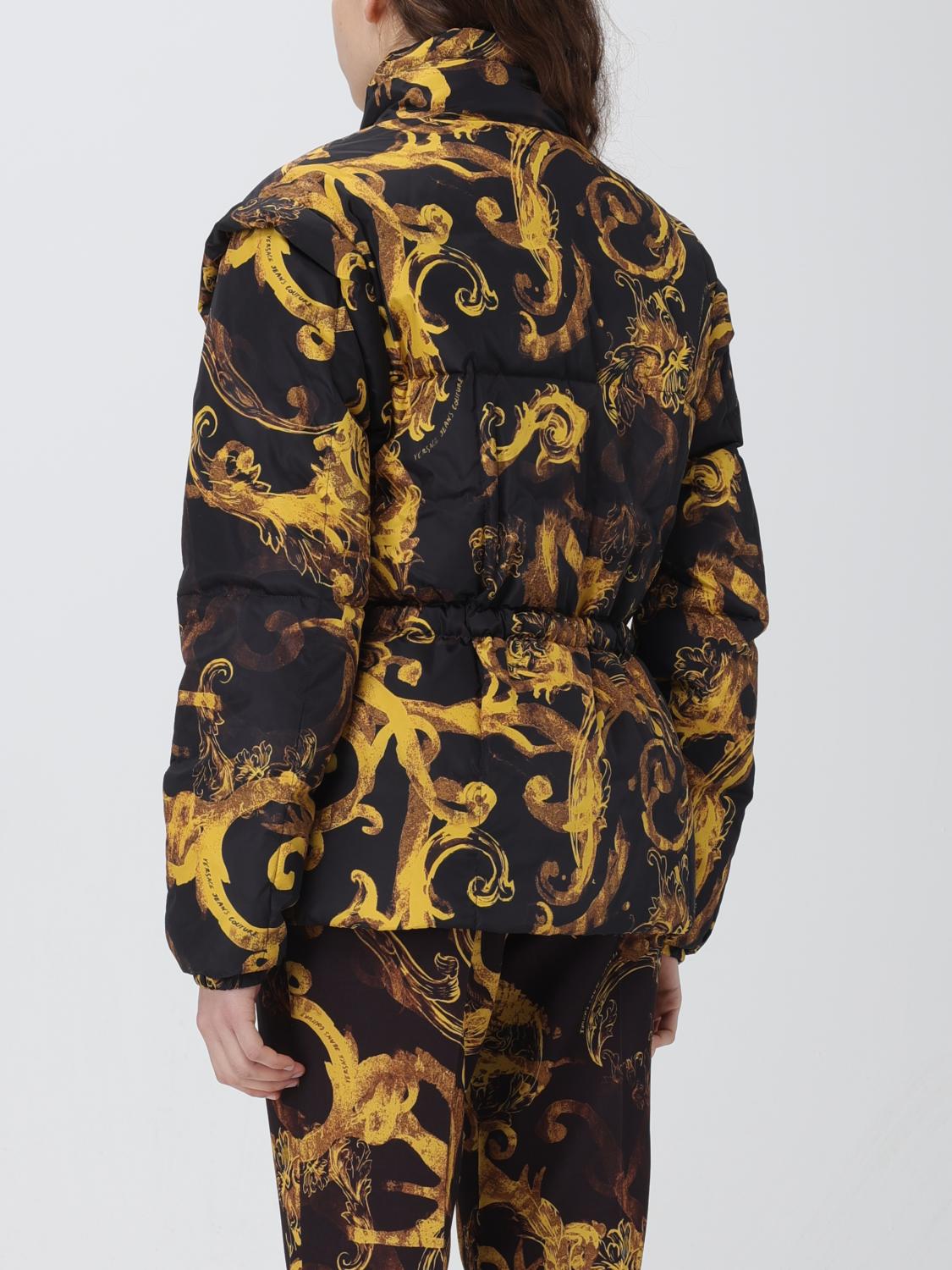 ジャケット VERSACE JEANS COUTURE Woman Jacket Black 76HAU405CQS85 G89 Versace Jeans Couture Outlet: Blazer woman - Black | Versace