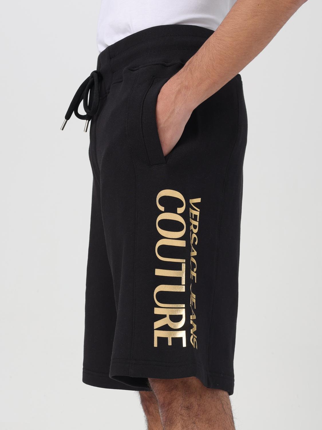 VERSACE JEANS COUTURE ショートパンツ: ショートパンツ メンズ Versace Jeans Couture, ブラック - Img 4