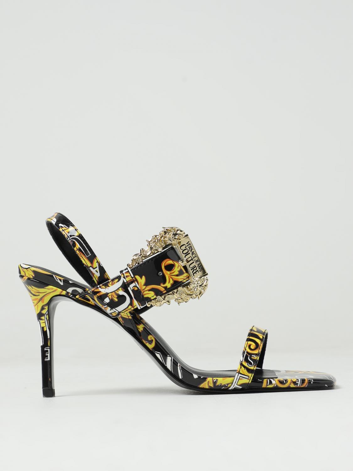 VERSACE JEANS COUTURE HIGH HEEL SHOES: High heel shoes woman Versace Jeans Couture, Black - Img 1