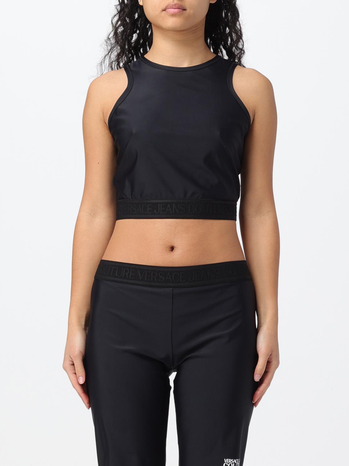 VERSACE JEANS COUTURE TOP: Top woman Versace Jeans Couture, Black - Img 1