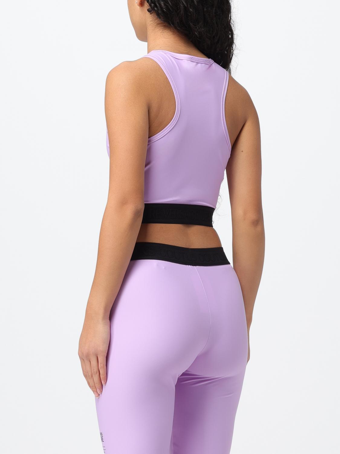 VERSACE JEANS COUTURE TOP: Top mujer Versace Jeans Couture, Violeta - Img 3