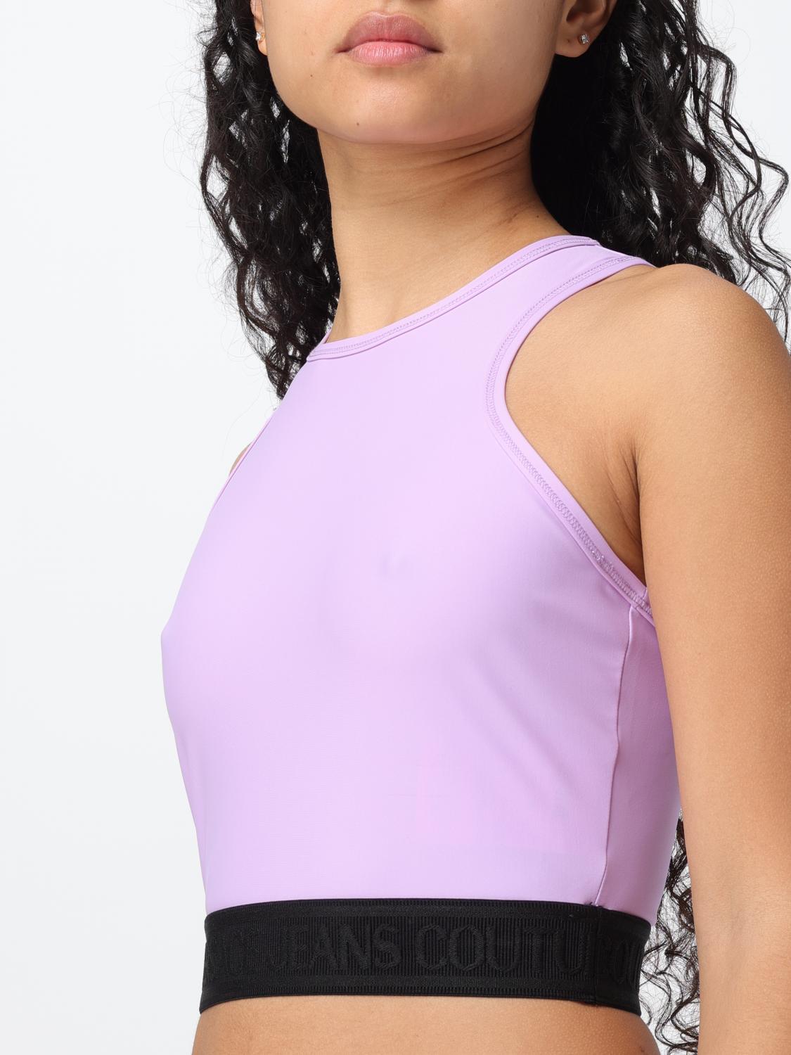 VERSACE JEANS COUTURE TOP: Top mujer Versace Jeans Couture, Violeta - Img 4