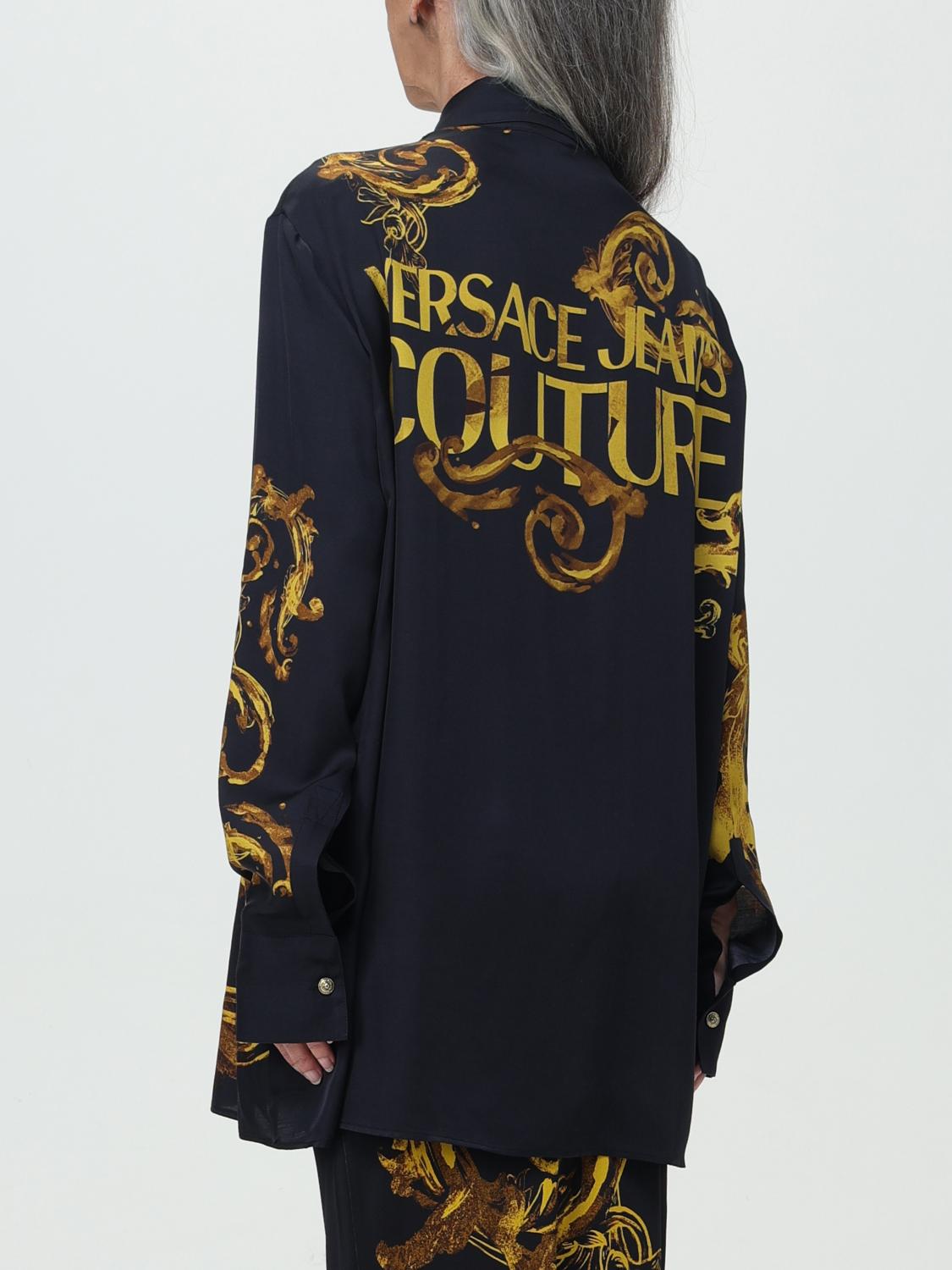 VERSACE JEANS COUTURE SHIRT: Shirt woman Versace Jeans Couture, Black - Img 3