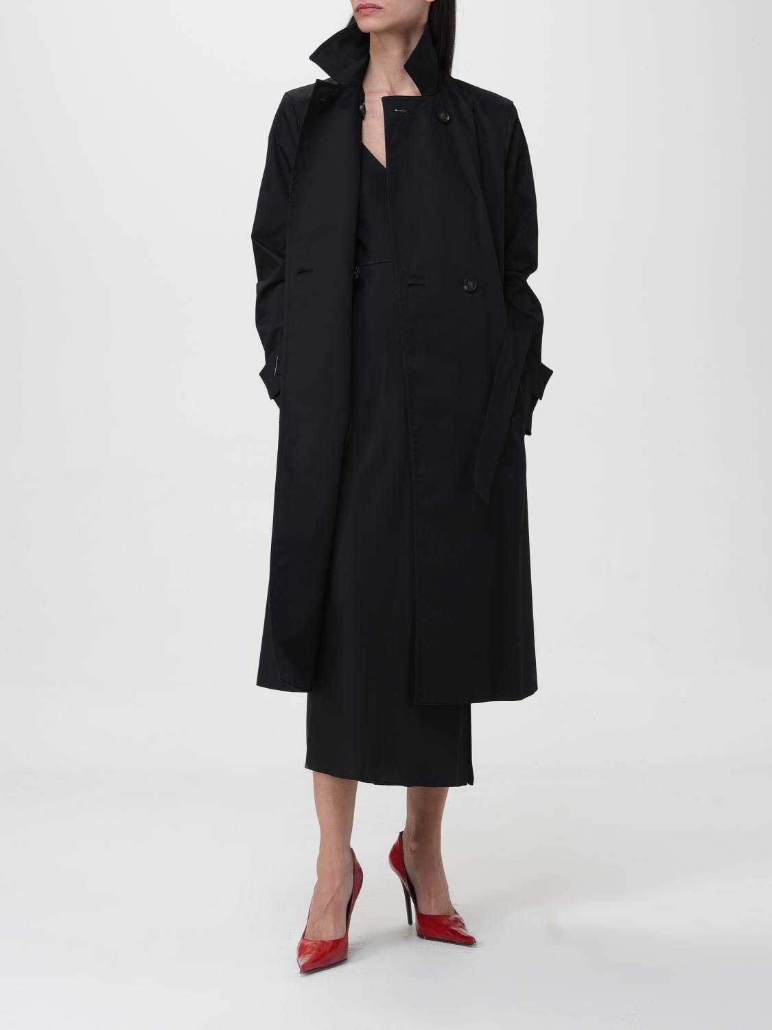 CALVIN KLEIN GABARDINA: Abrigo mujer Calvin Klein, Negro - Img 2
