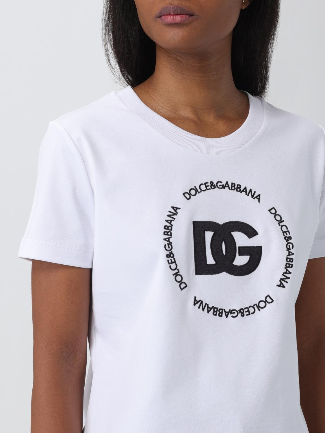 Dolce & Gabbana T-shirt woman - White | F8T00ZGDB5U | GIGLIO.COM