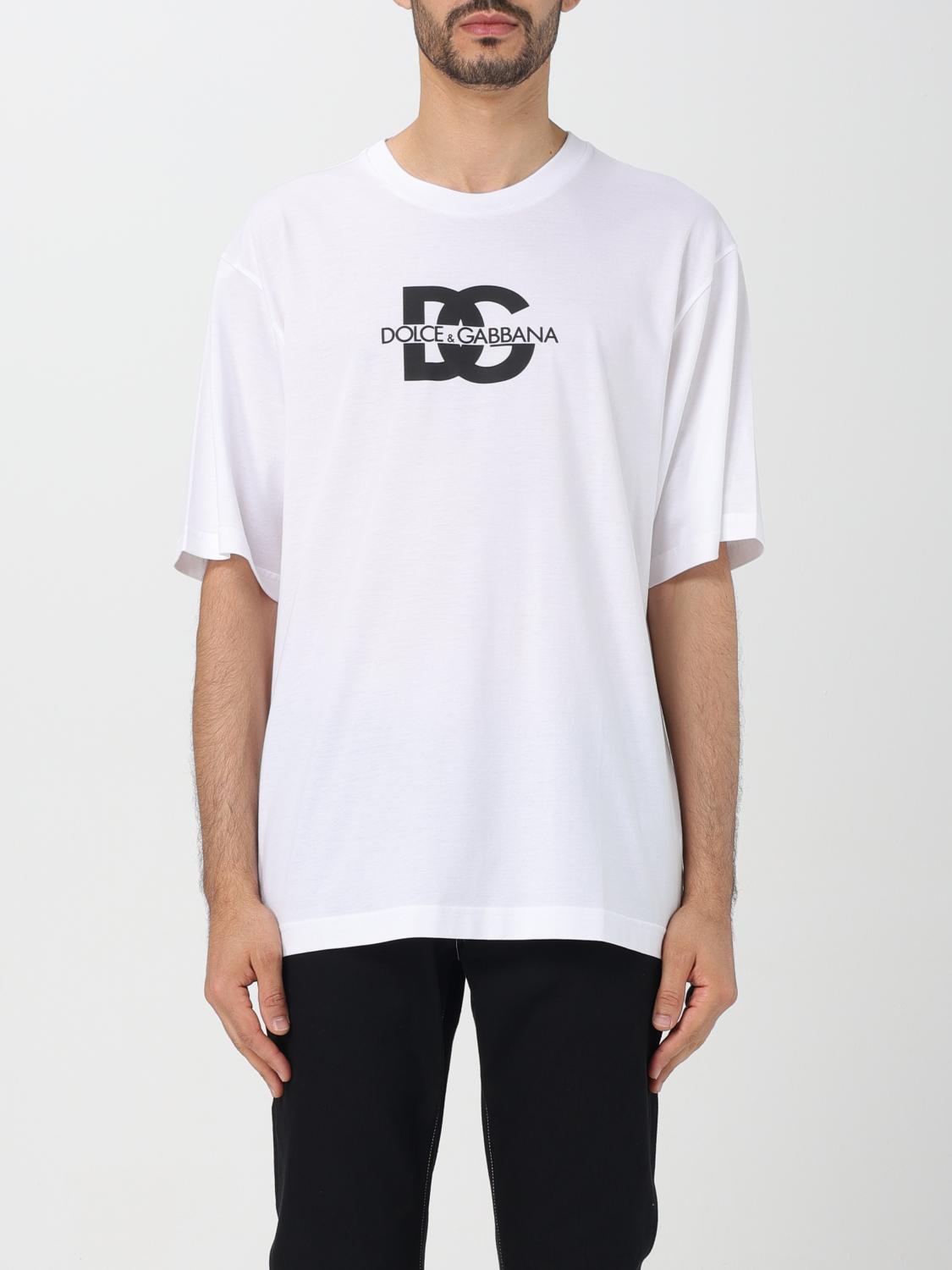 Dolce & Gabbana T-shirt men - White | G8PN9TG7M1C | GIGLIO.COM