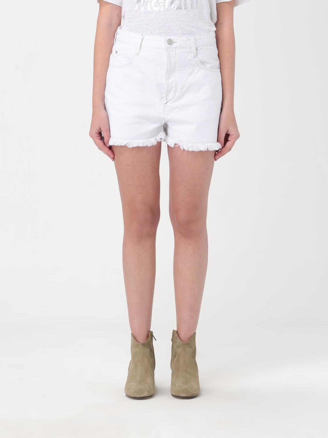 ISABEL MARANT SHORTS: Shorts damen Isabel Marant, Weiß - Img 1