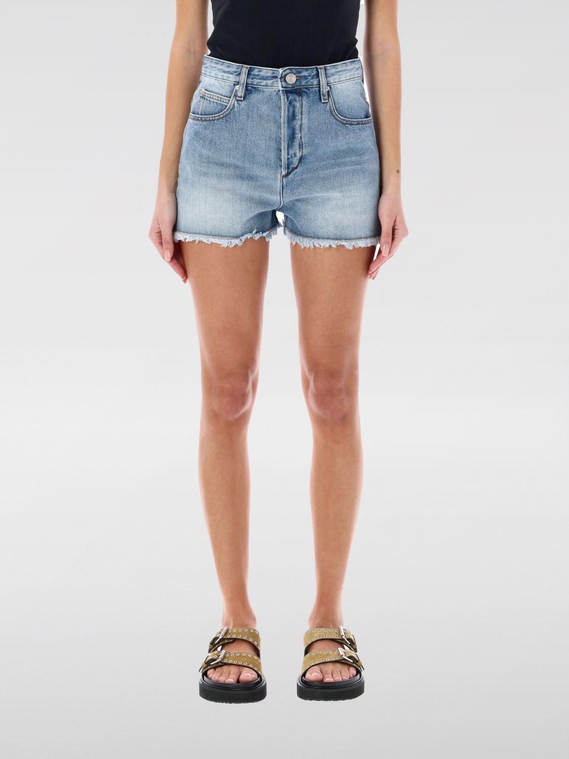 ISABEL MARANT SHORTS: Shorts damen Isabel Marant, Ice - Img 1