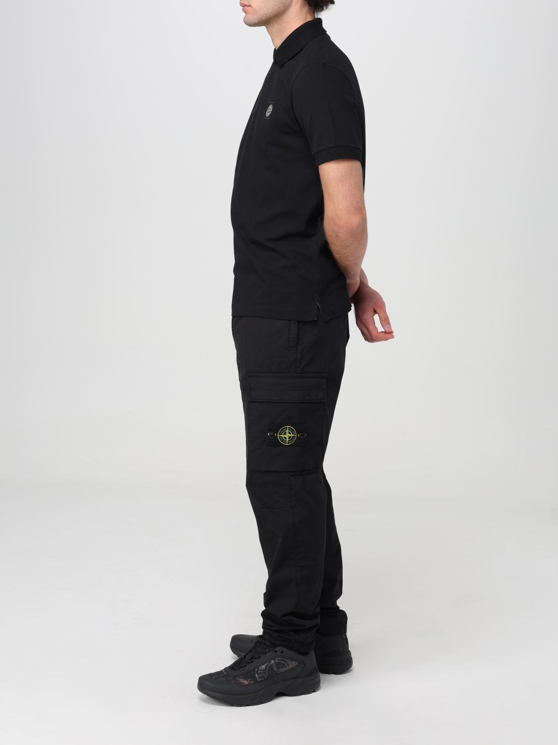 STONE ISLAND POLO: Polo hombre Stone Island, Negro - Img 2