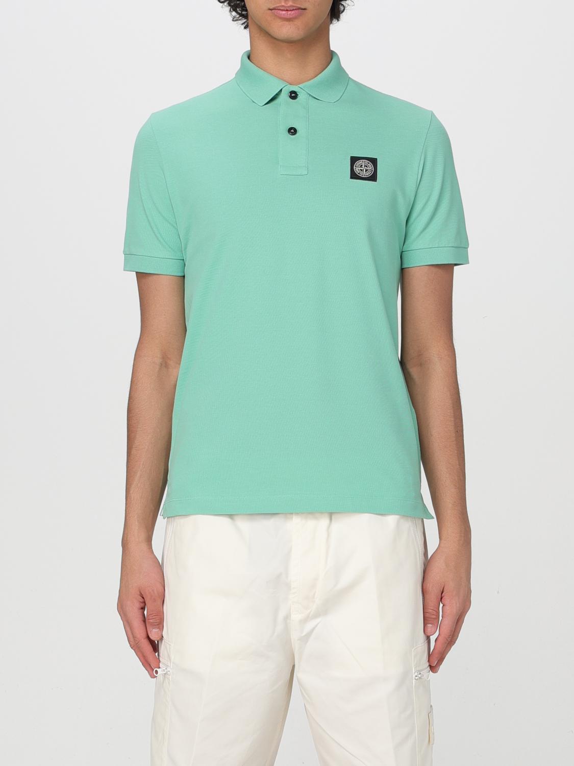 STONE ISLAND POLO: Polo herren Stone Island, Grün - Img 1