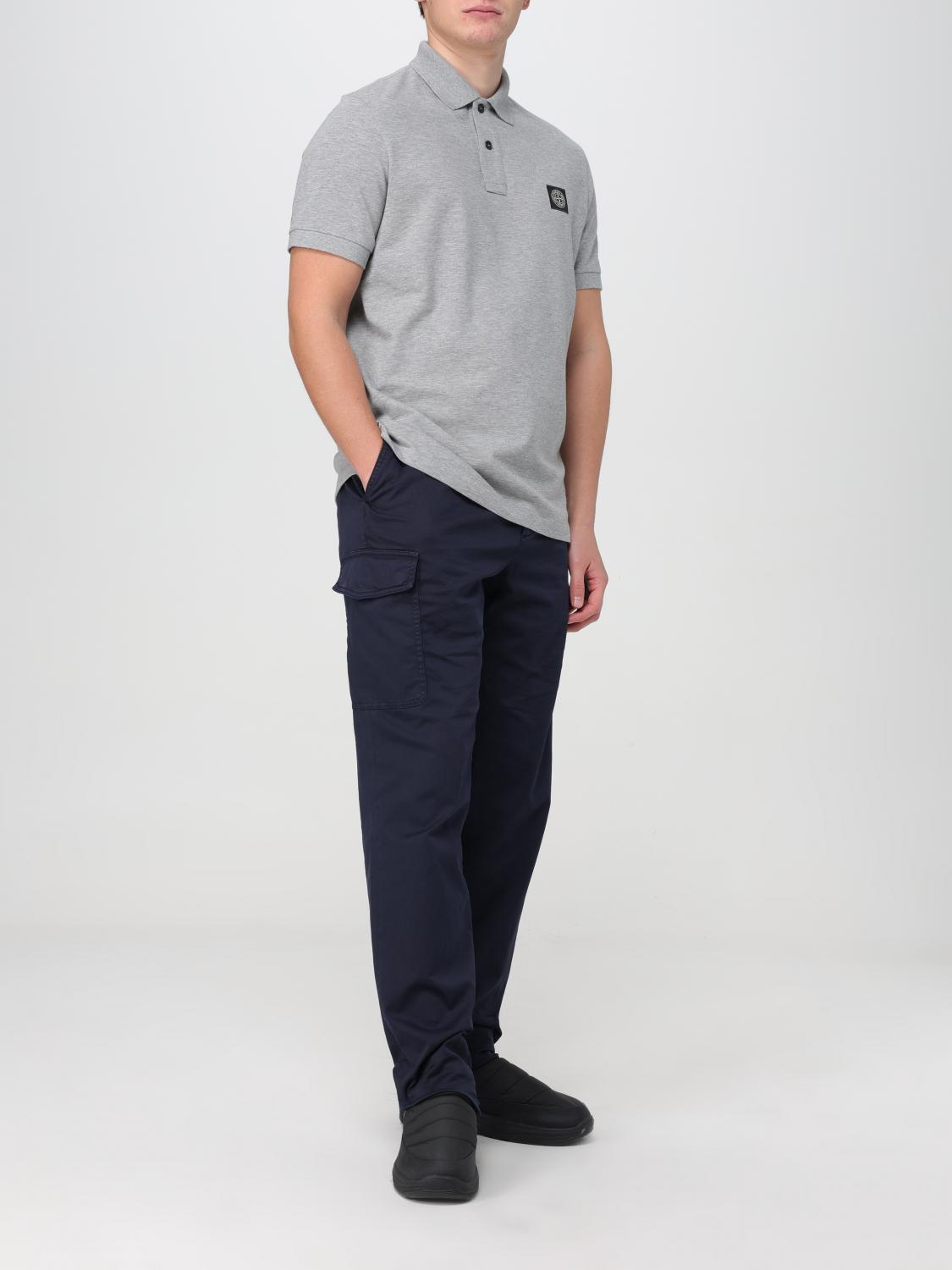 STONE ISLAND POLO: Polo hombre Stone Island, Gris - Img 2