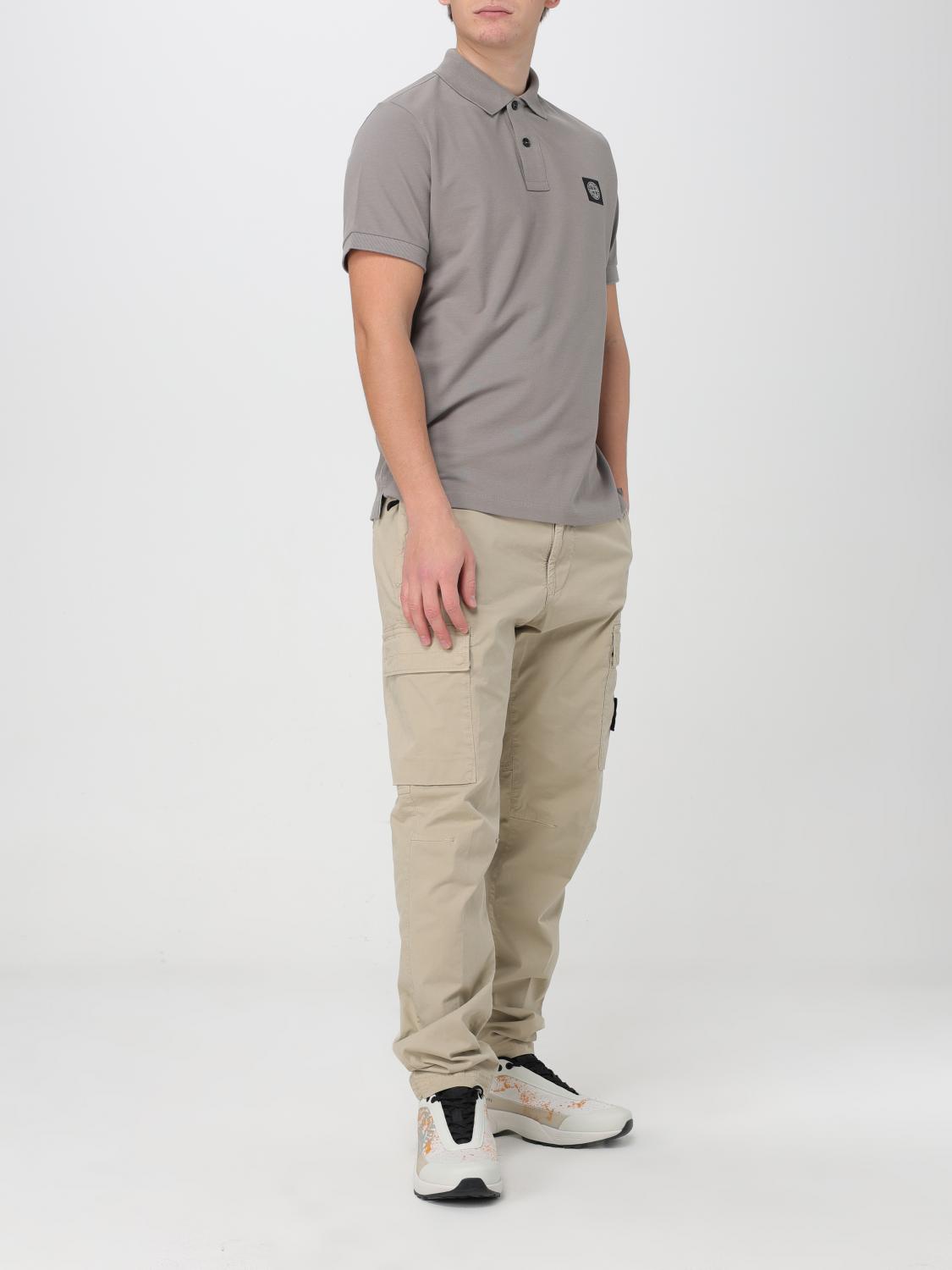 STONE ISLAND POLO: Polo hombre Stone Island, Beige - Img 2