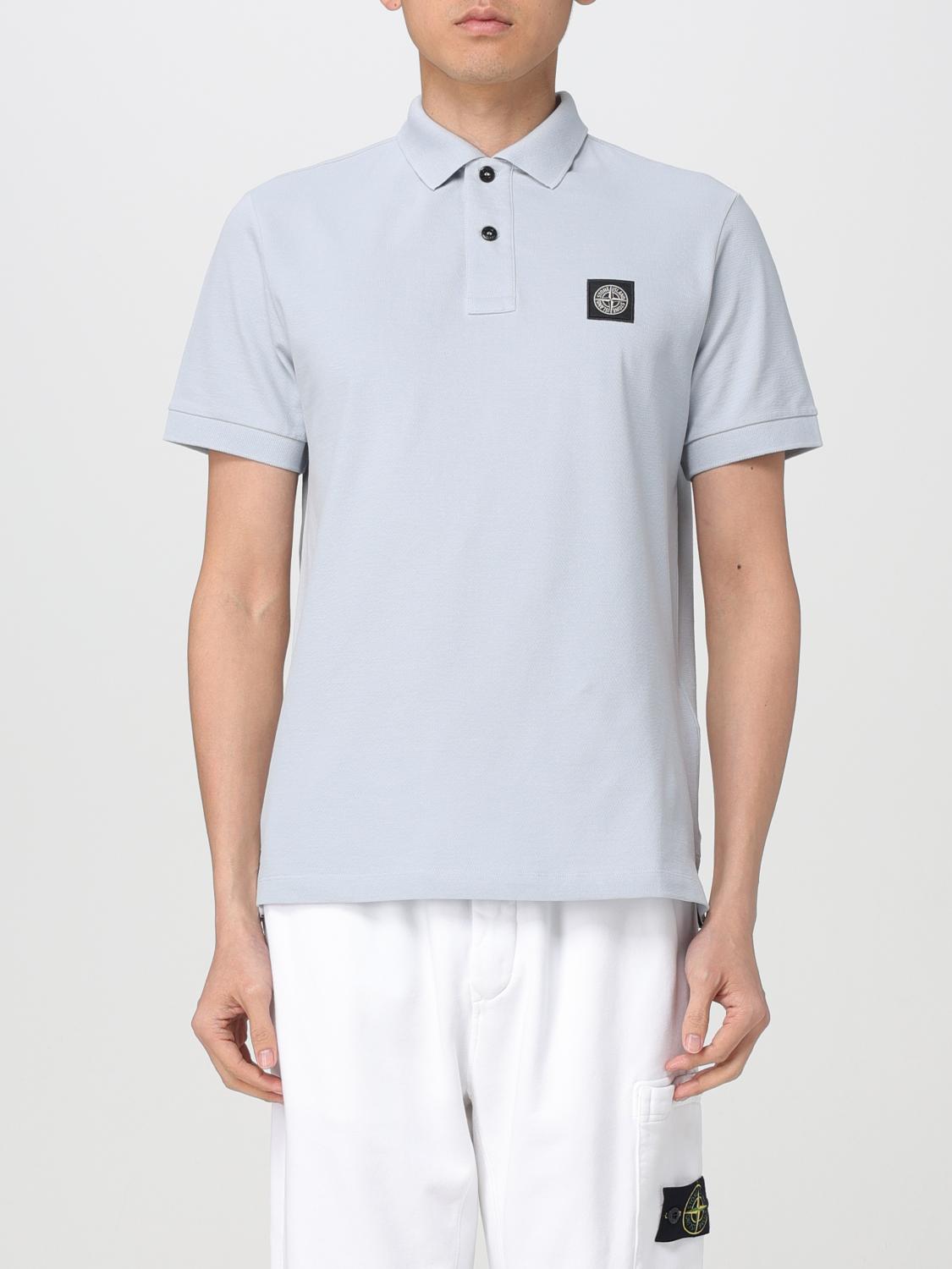 STONE ISLAND POLO: Polo herren Stone Island, Blau 1 - Img 1