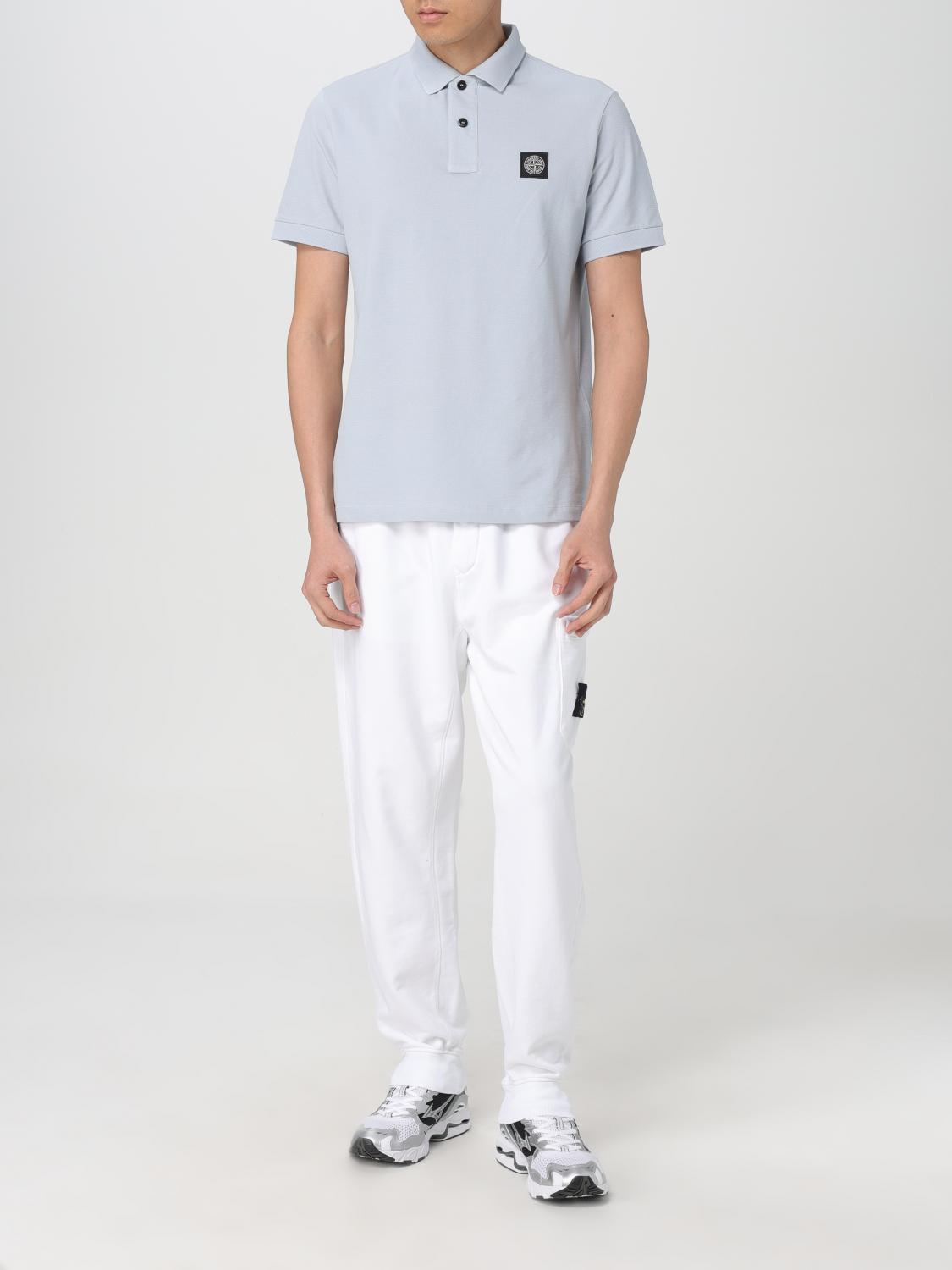 STONE ISLAND POLO: Polo herren Stone Island, Blau 1 - Img 2