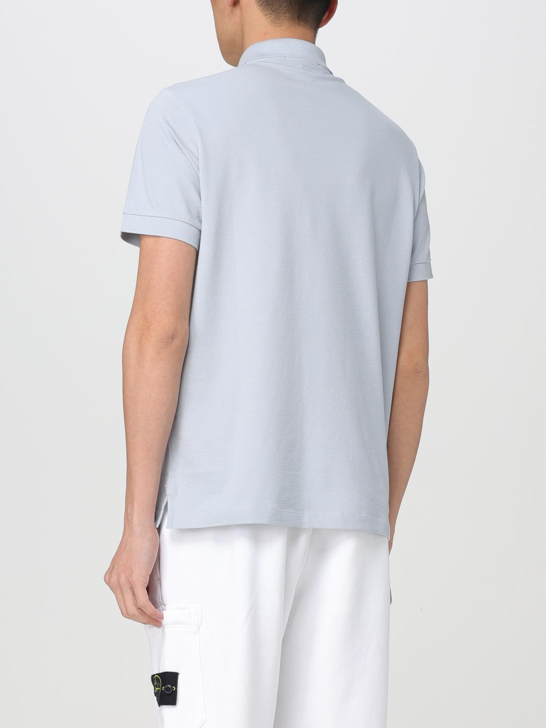 STONE ISLAND POLO: Polo herren Stone Island, Blau 1 - Img 3