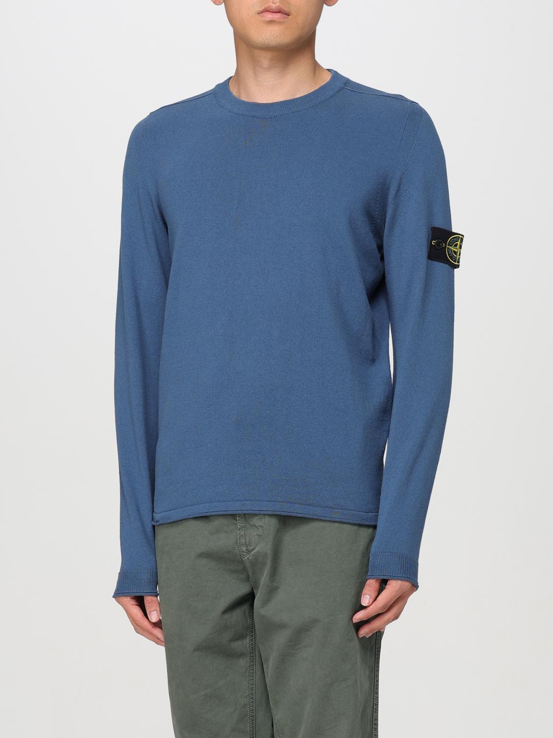 STONE ISLAND PULLOVER: Pullover herren Stone Island, Blau 1 - Img 3