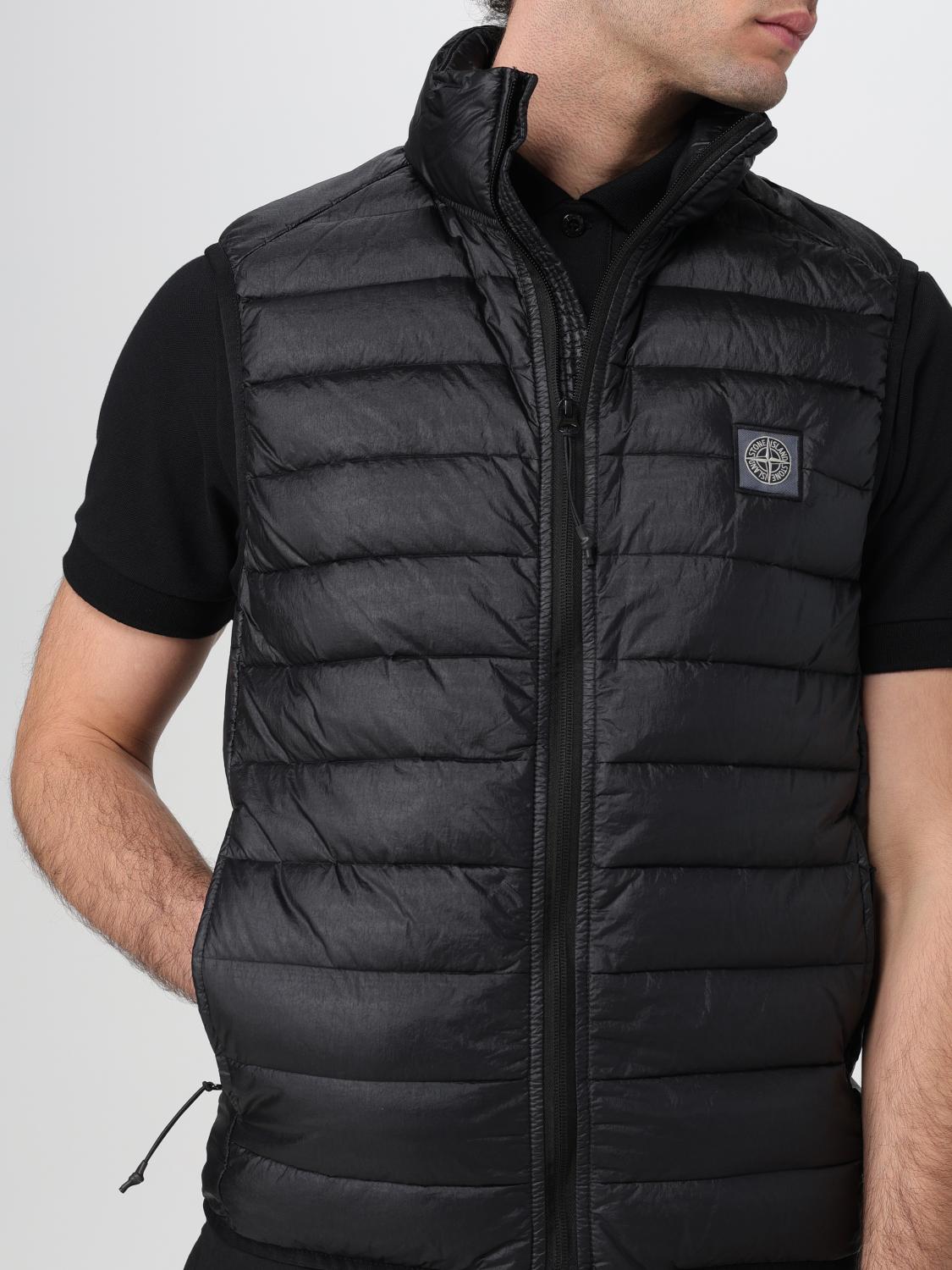 STONE ISLAND スーツベスト: ジャケット メンズ Stone Island, ブラック - Img 5