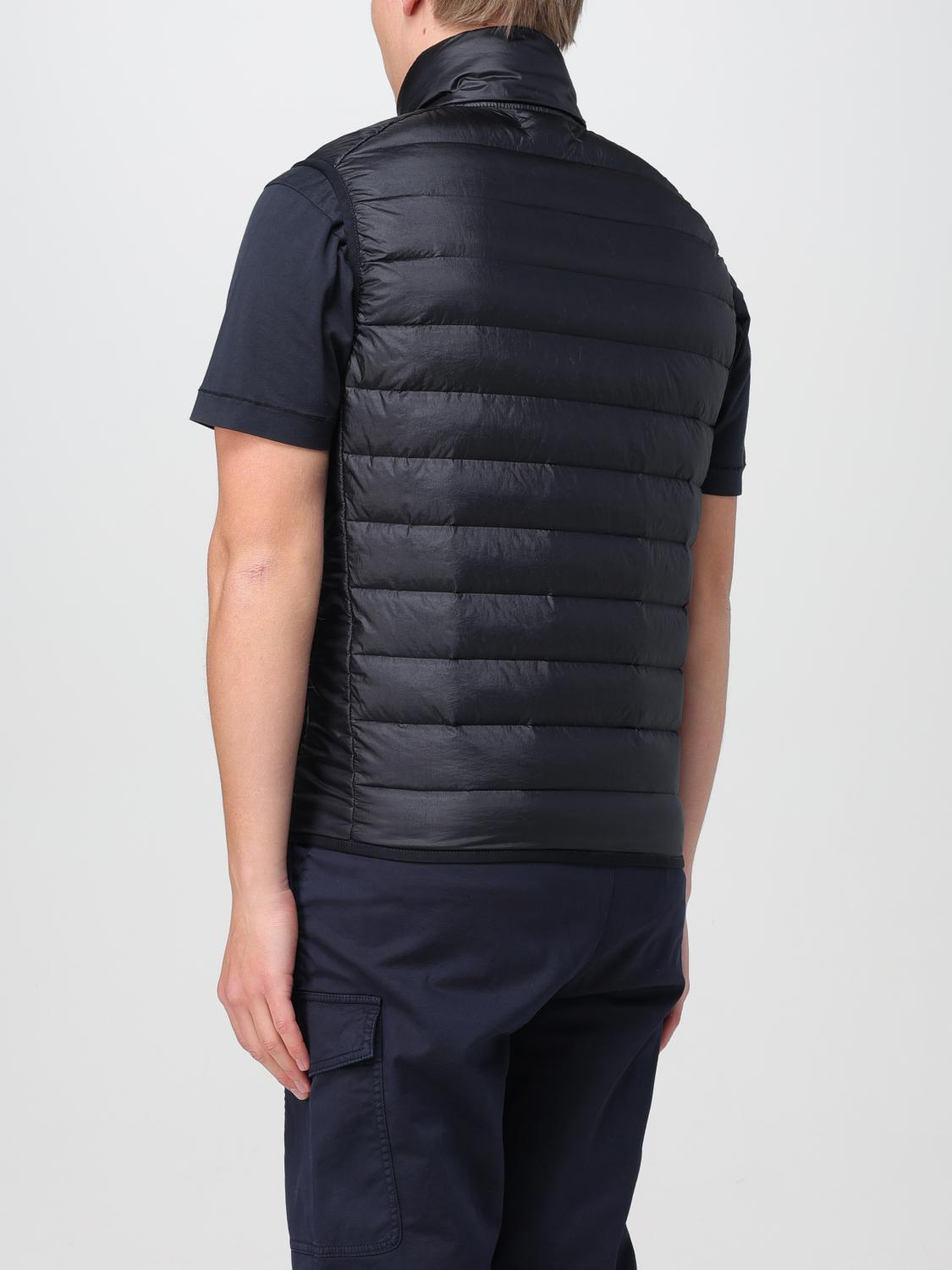STONE ISLAND WAISTCOAT: Jacket men Stone Island, Blue - Img 3