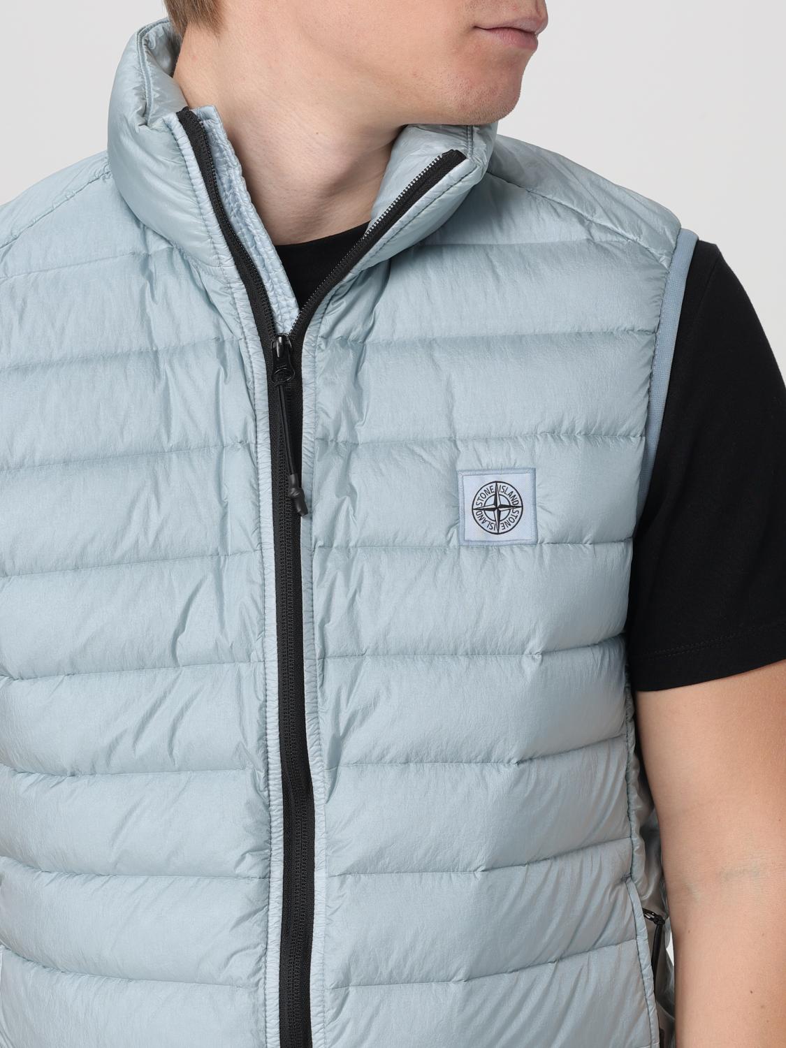 STONE ISLAND スーツベスト: ジャケット メンズ Stone Island, スカイ - Img 5