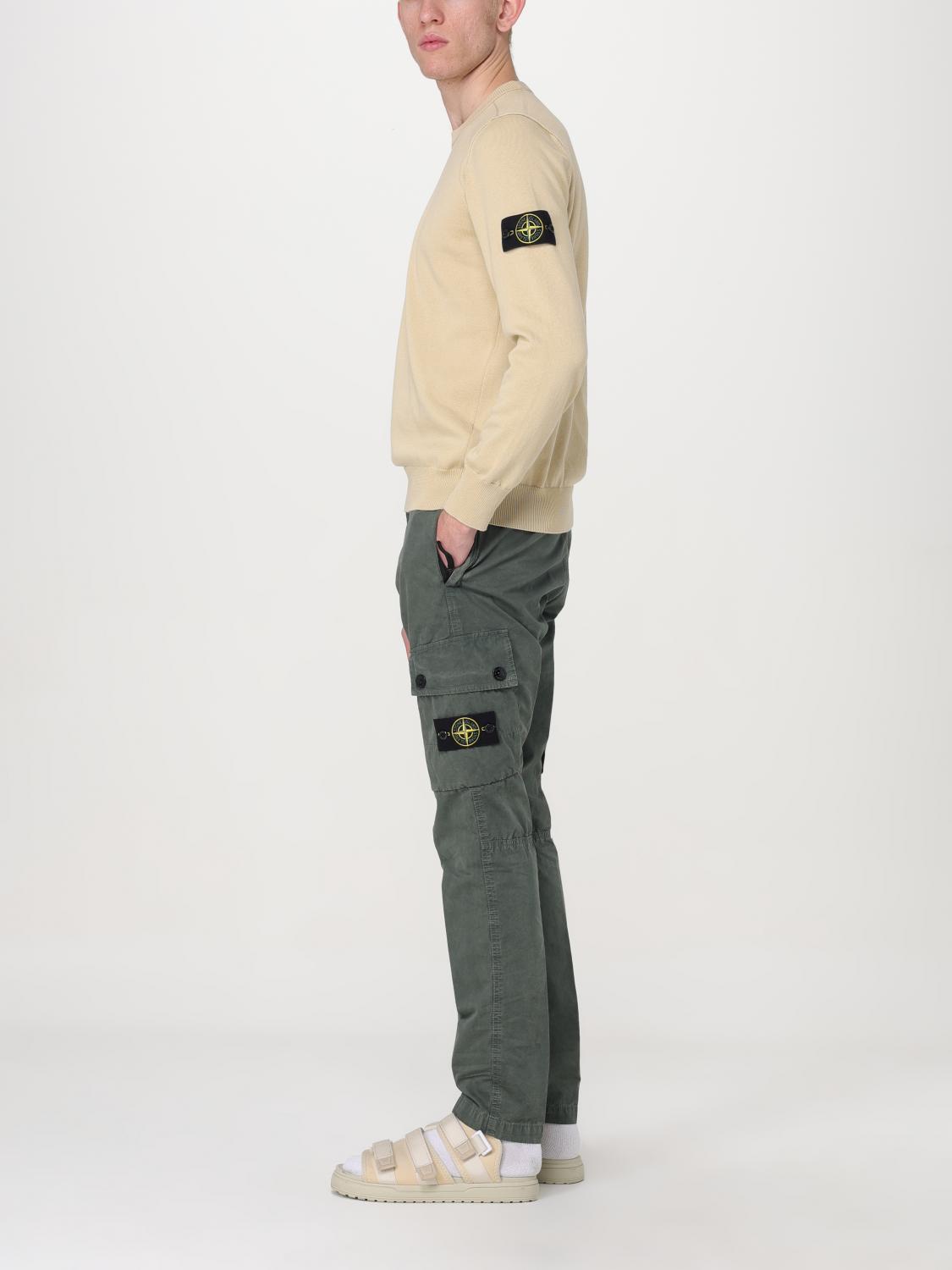 STONE ISLAND PULL: Pull homme Stone Island, Beige - Img 2
