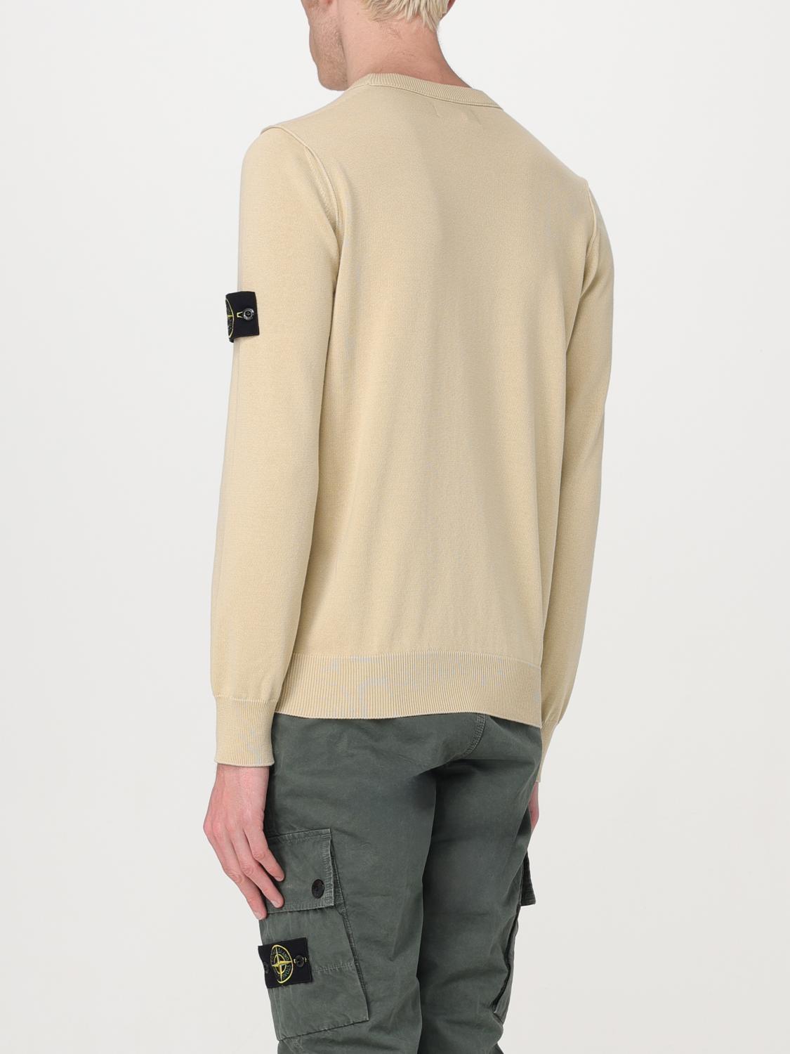 STONE ISLAND PULL: Pull homme Stone Island, Beige - Img 3